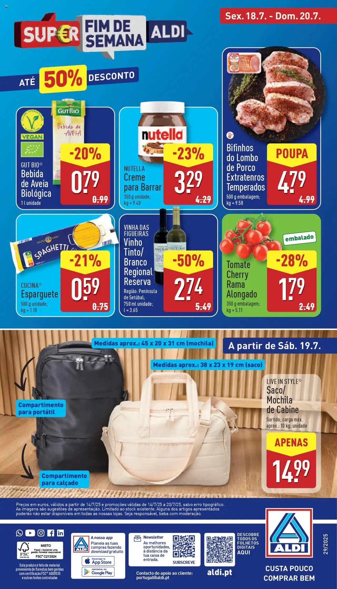 Aldi folheto (2025-07-14 - 2025-07-20)