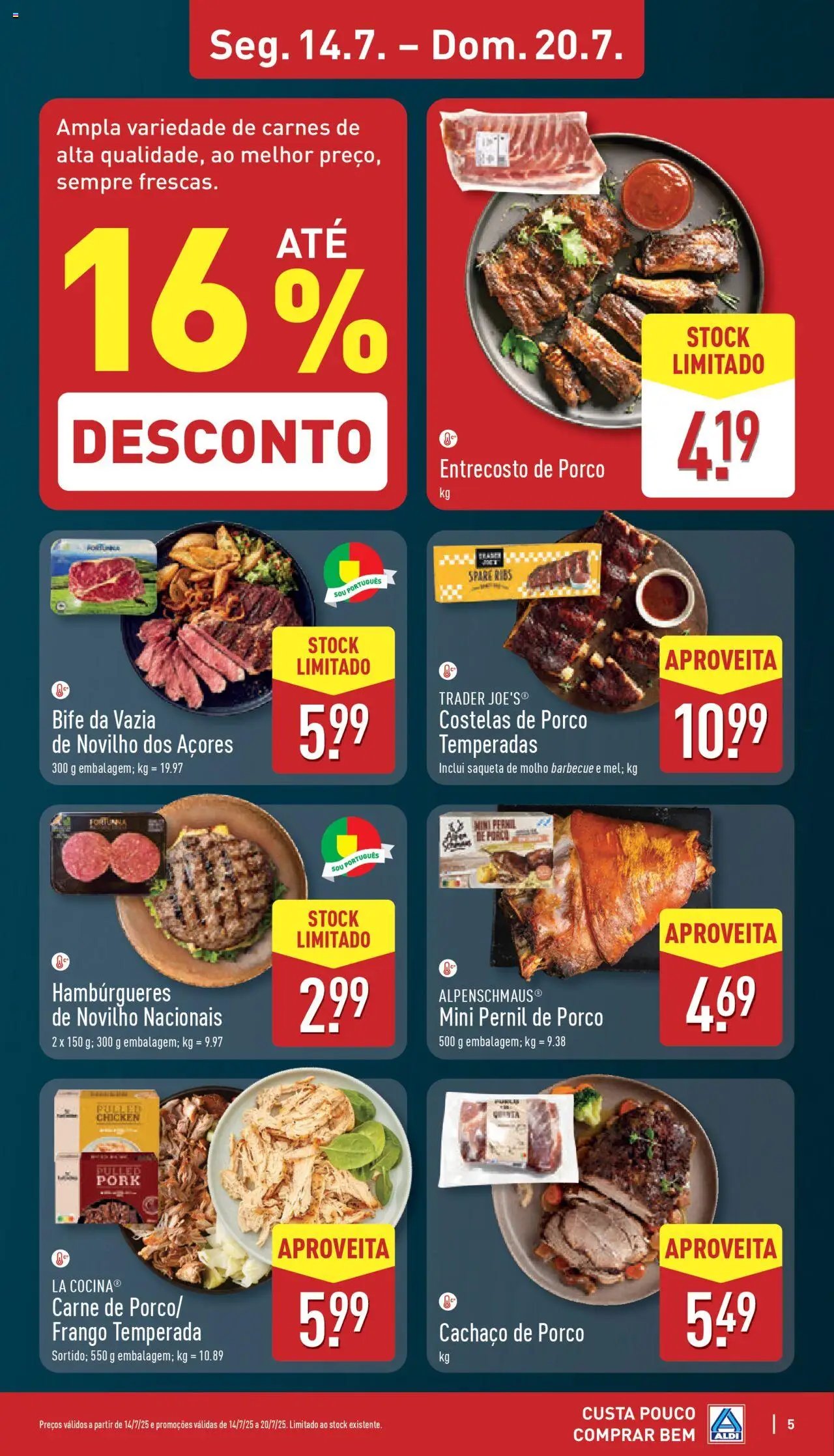 Aldi folheto (2025-07-14 - 2025-07-20)
