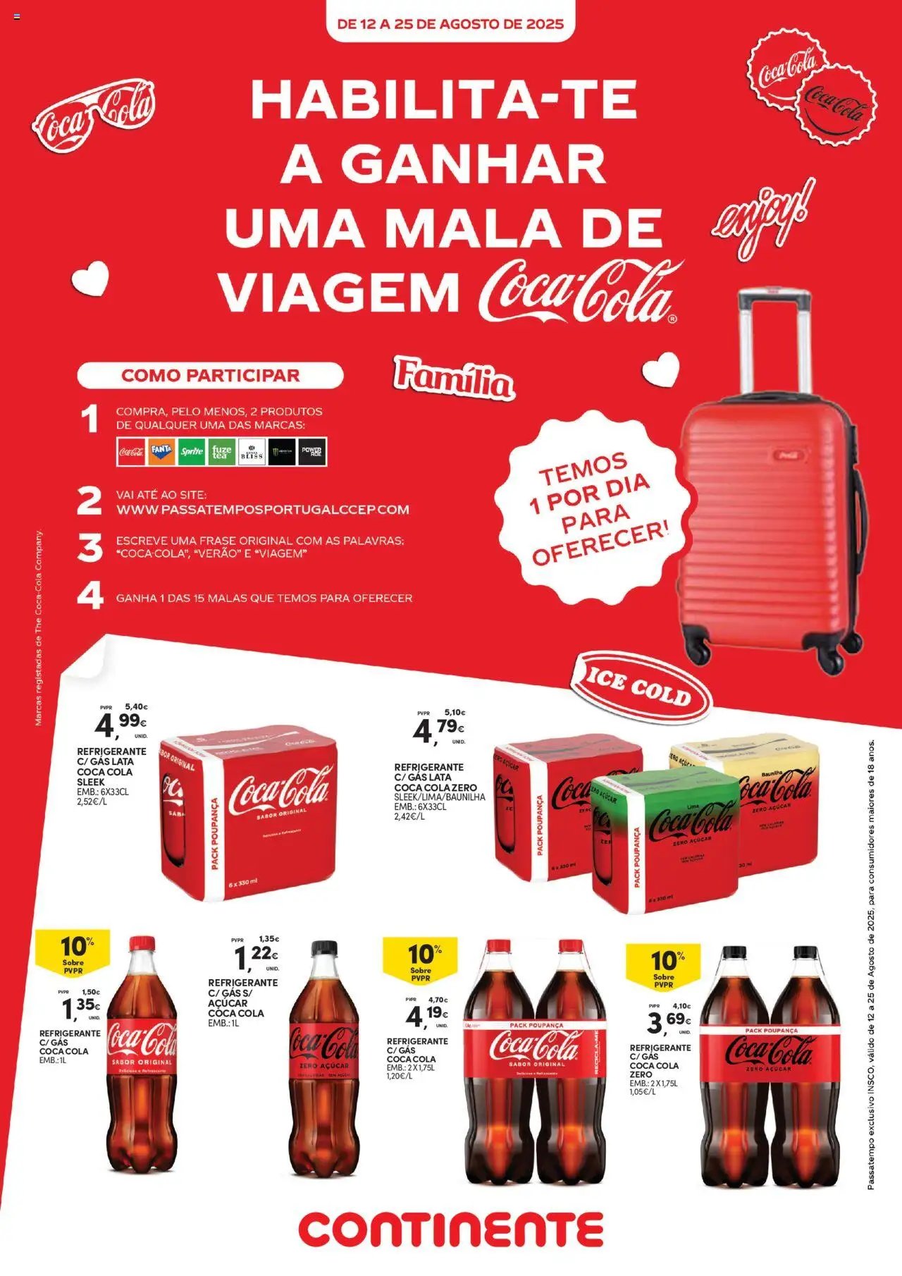Continente - Açores: Coca-Cola e Matutano (2025-08-12 - 2025-08-25) | 1