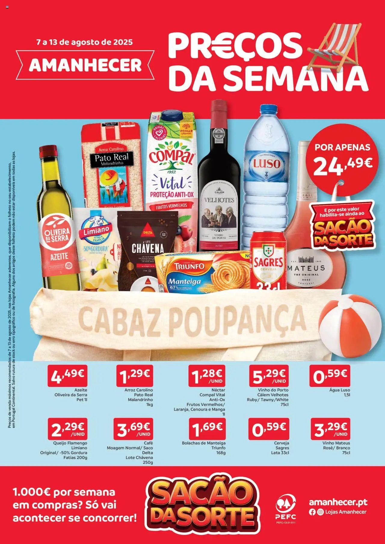 Amanhecer folheto (2025-08-07 - 2025-08-13) | 1