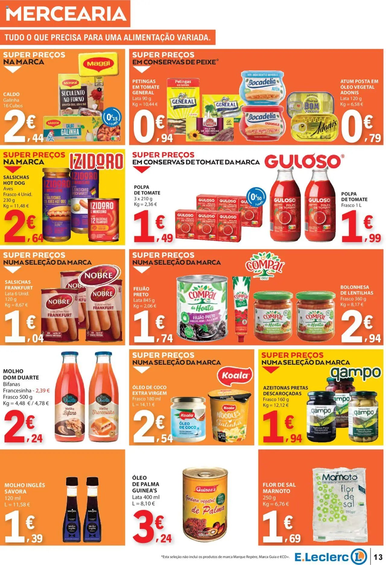 E.Leclerc - Folheto Semanal (2025-07-10 - 2025-07-16)