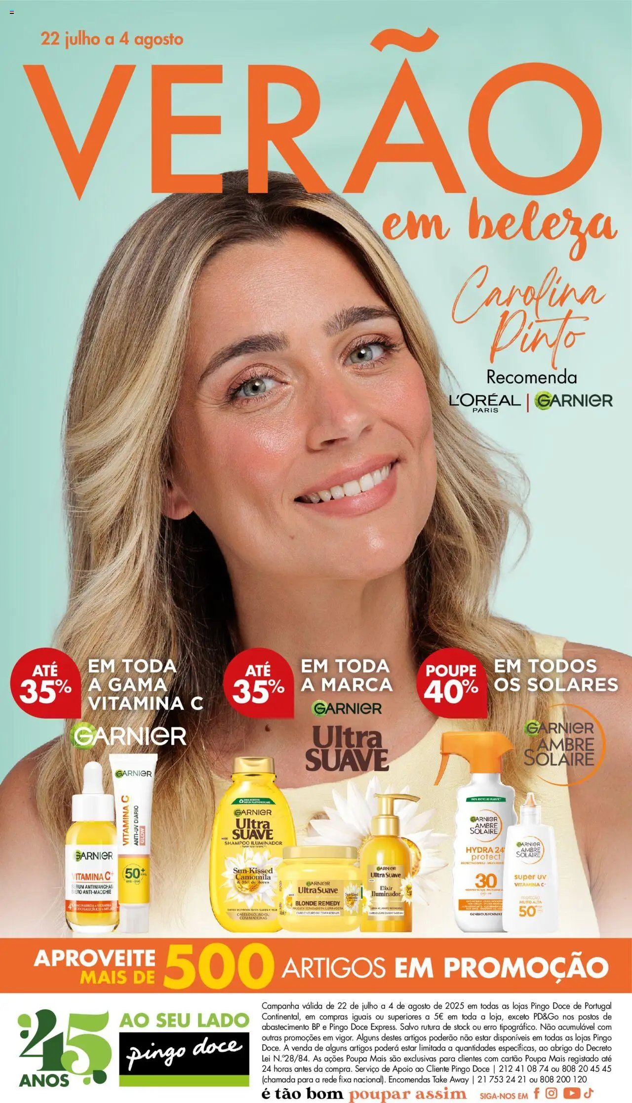 Pingo Doce - Folheto Especial Beleza (2025-07-22 - 2025-08-04) | 1