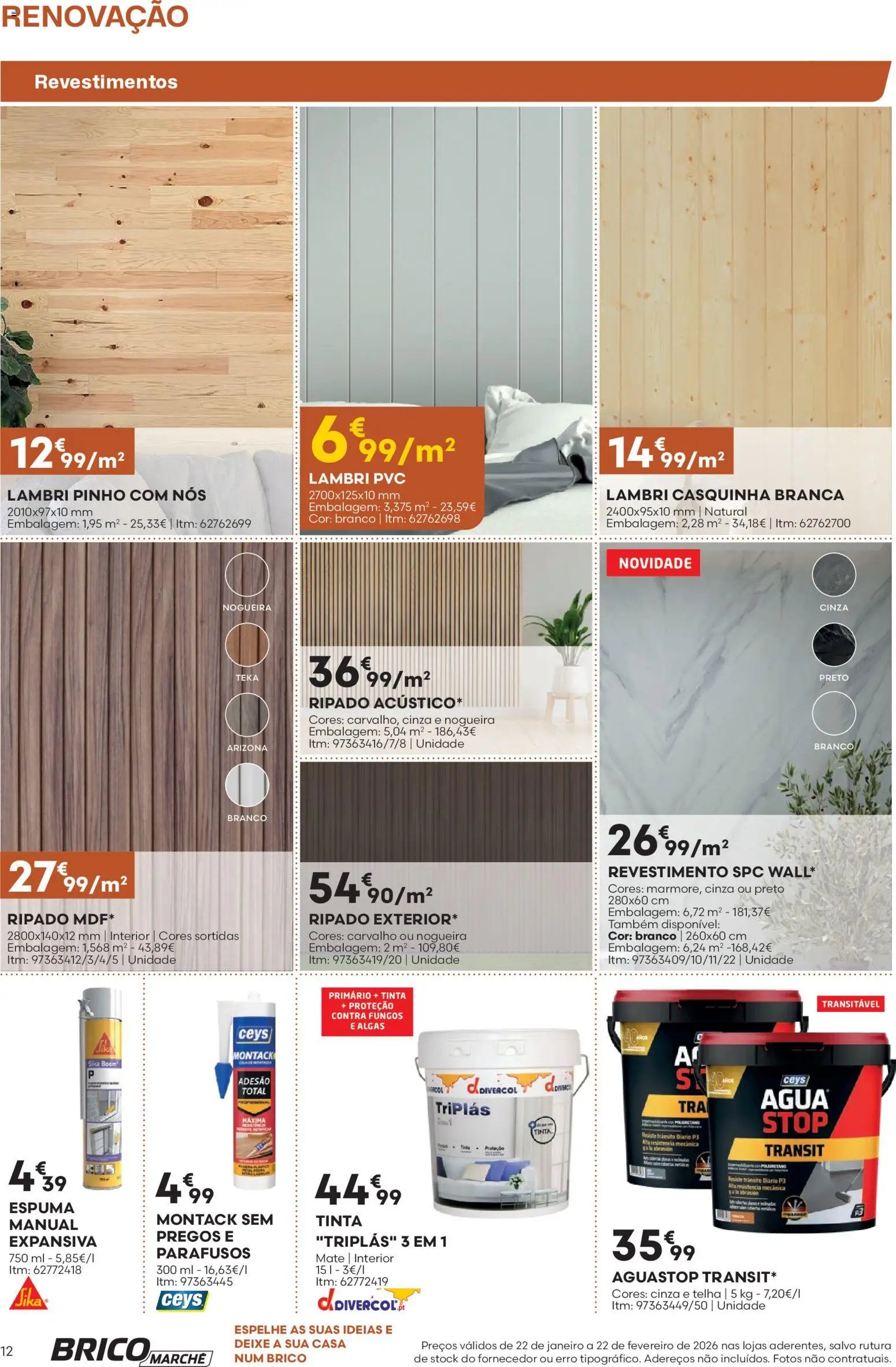 BricoMarché folheto (2026-01-22 - 2026-02-22) | 12