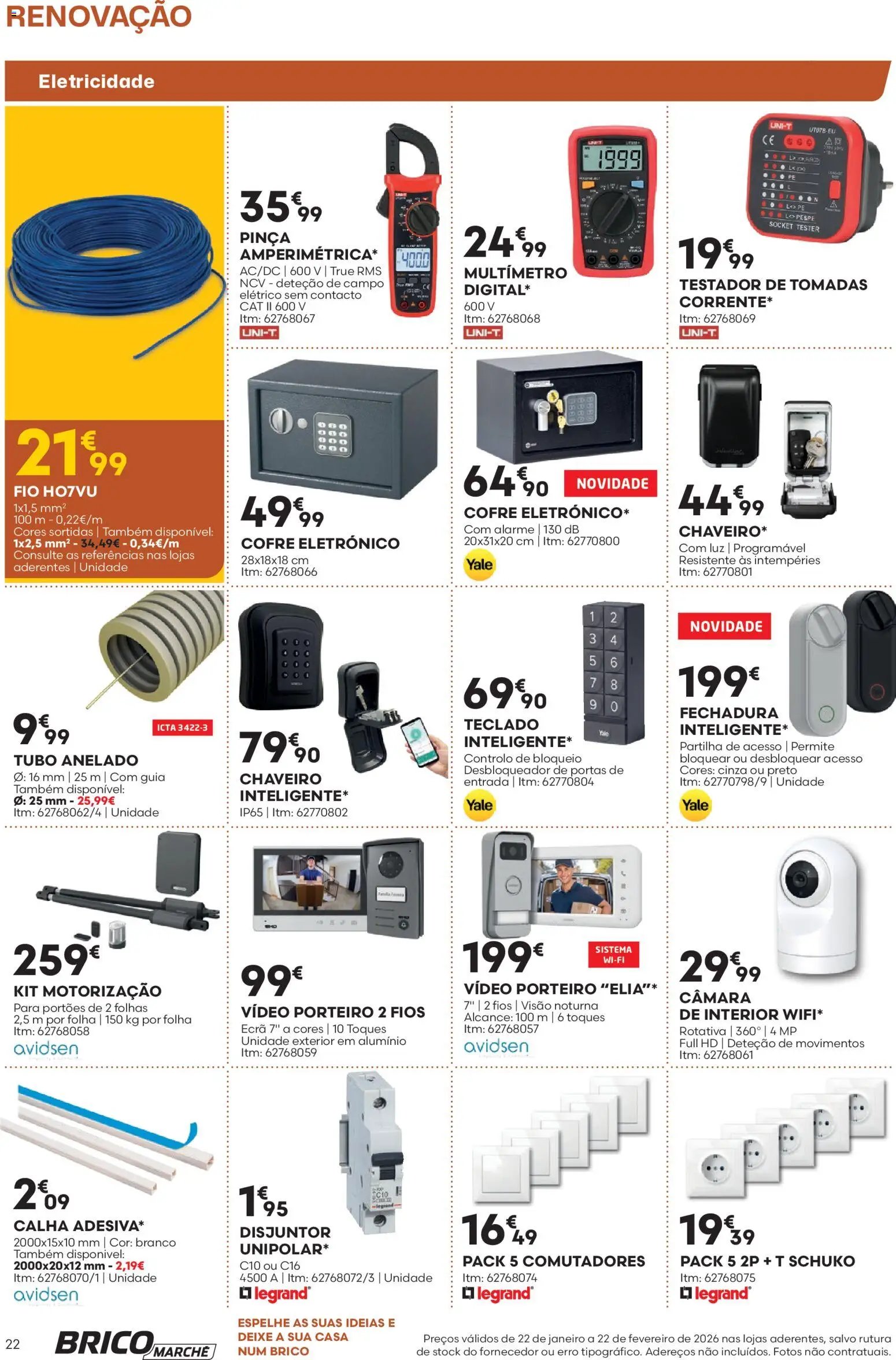 BricoMarché folheto (2026-01-22 - 2026-02-22) | 22