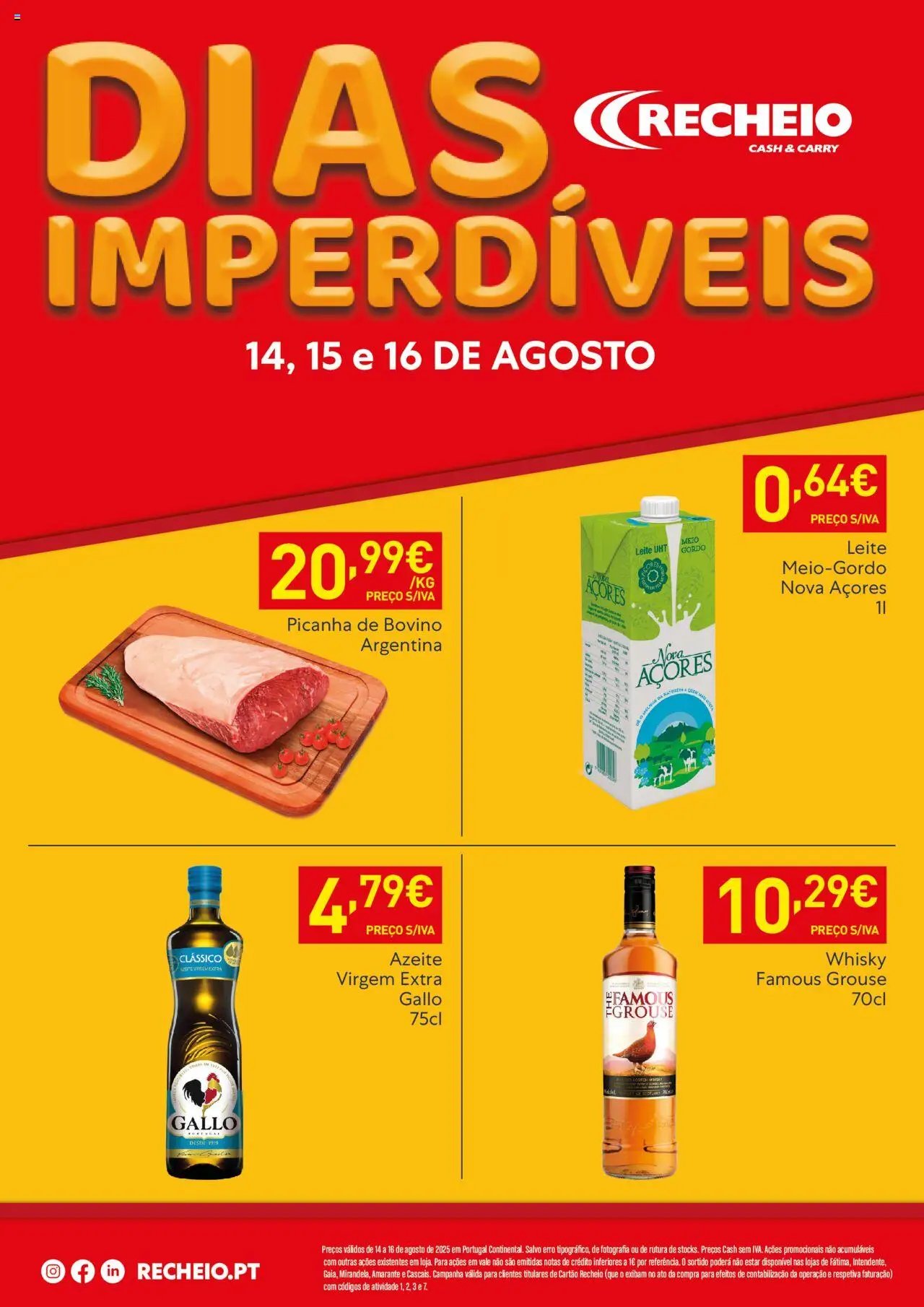 Recheio - Dias Imperdíveis (2025-08-14 - 2025-08-16) | 1