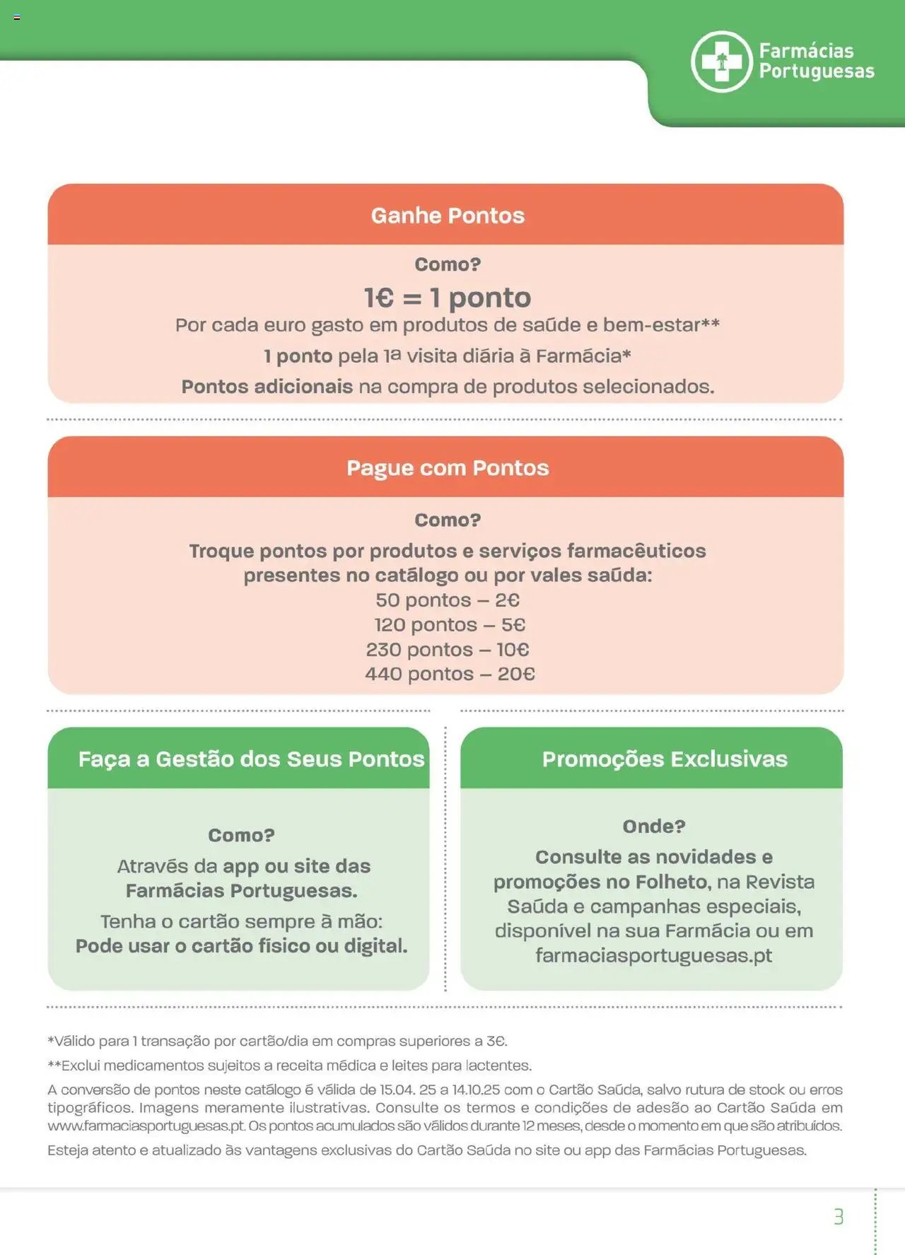 Farmácias Portuguesas - Catálogo de Pontos Primavera Verão2025 (2025-04-15 - 2025-10-14)