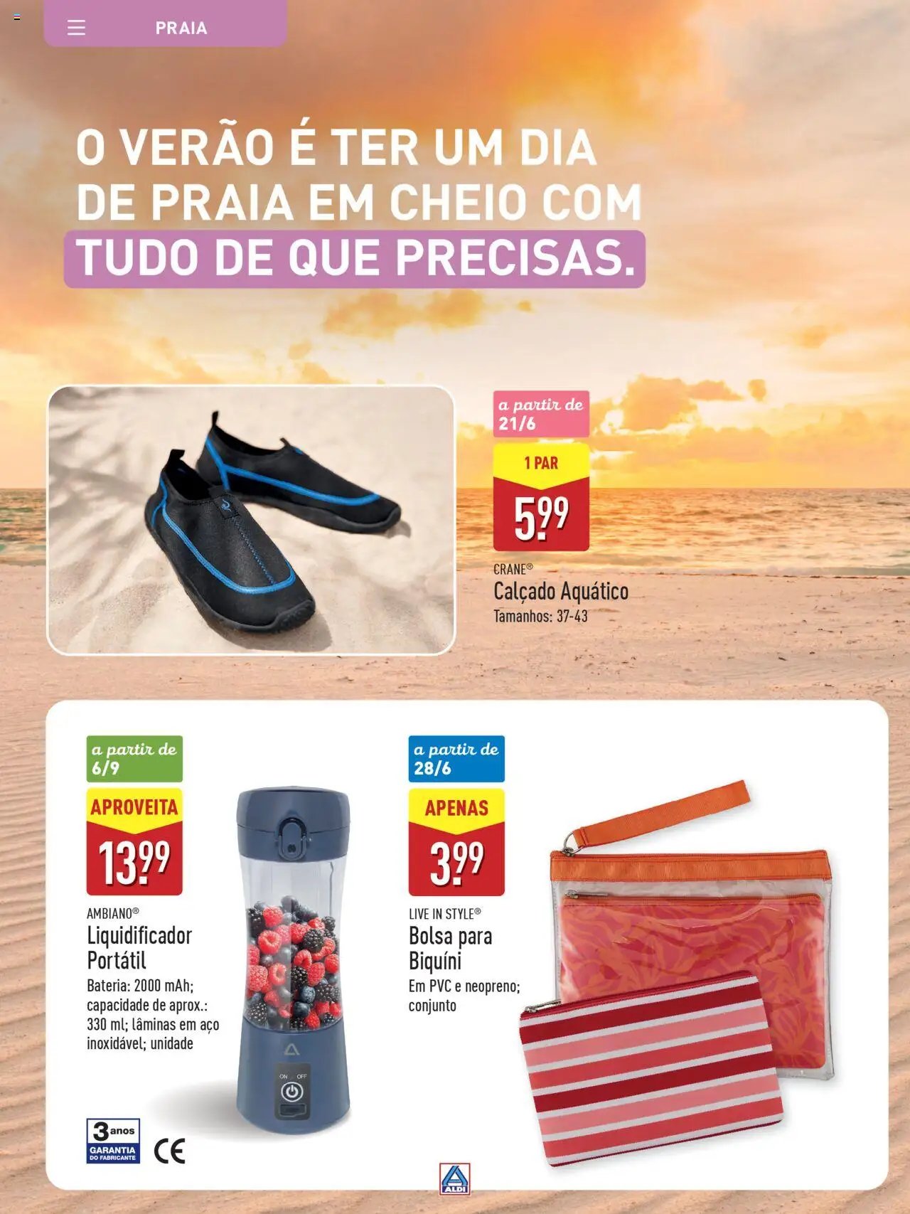 Aldi Especial Verão (2025-06-09 - 2025-08-31)
