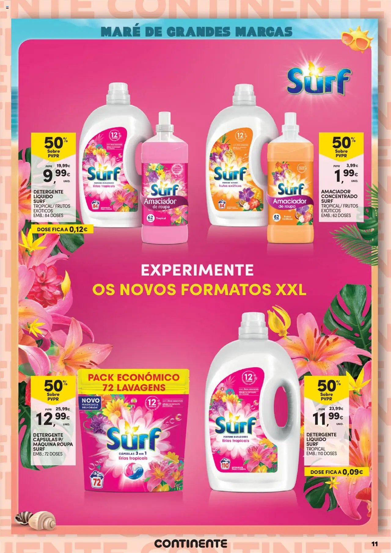 Continente - Unilever: Maré de Grandes Marcas (2025-07-15 - 2025-07-27)