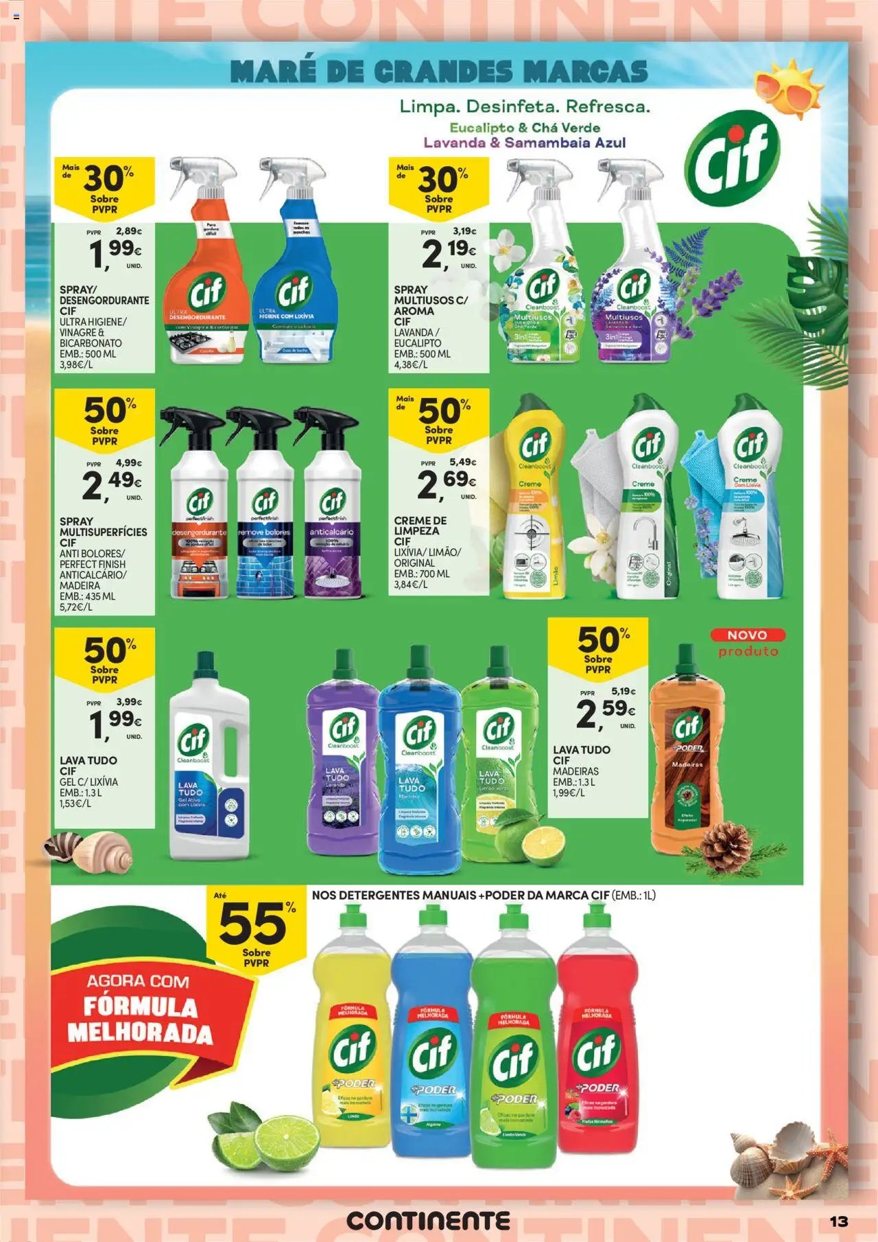 Continente - Unilever: Maré de Grandes Marcas (2025-07-15 - 2025-07-27)