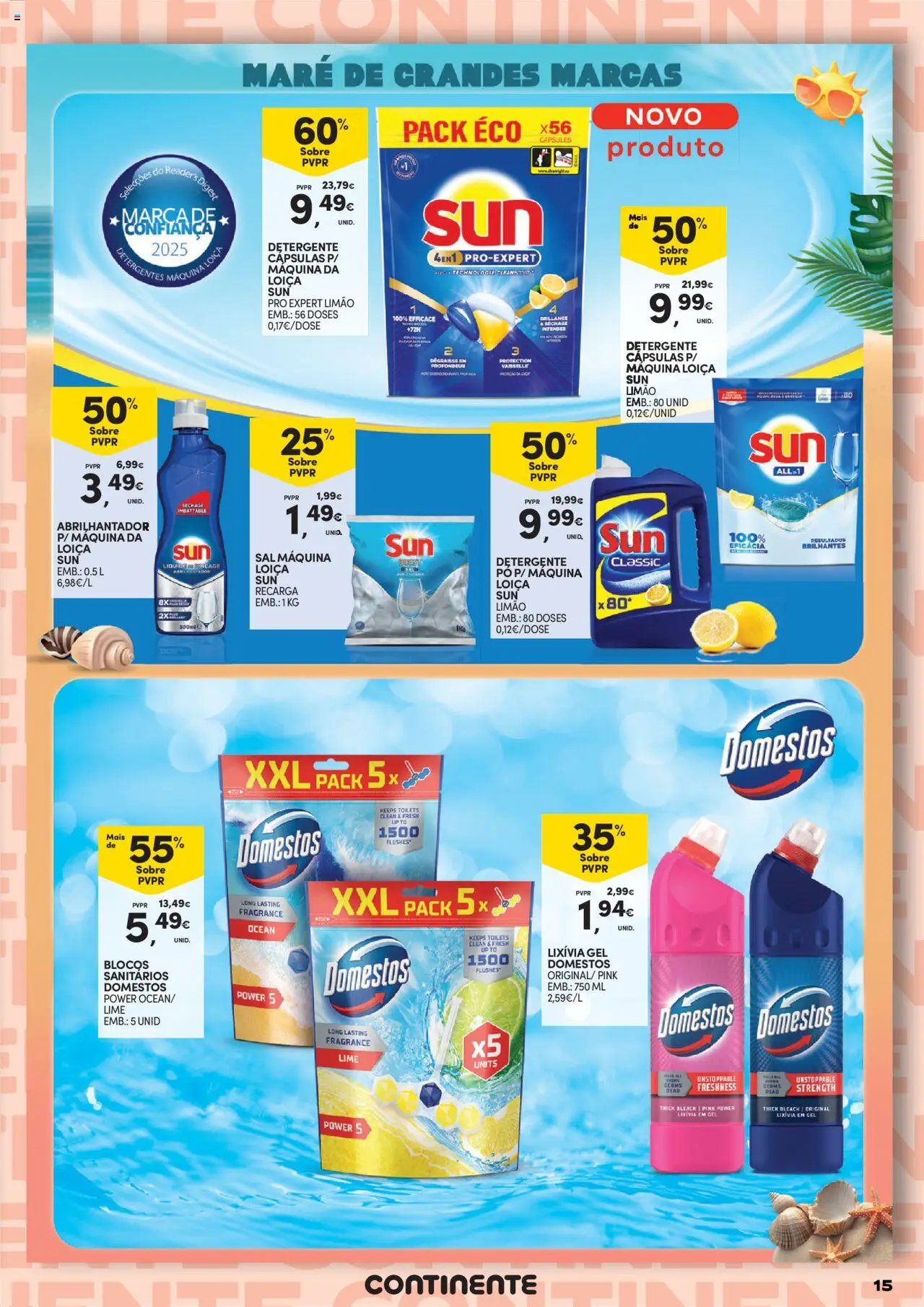Continente - Unilever: Maré de Grandes Marcas (2025-07-15 - 2025-07-27)