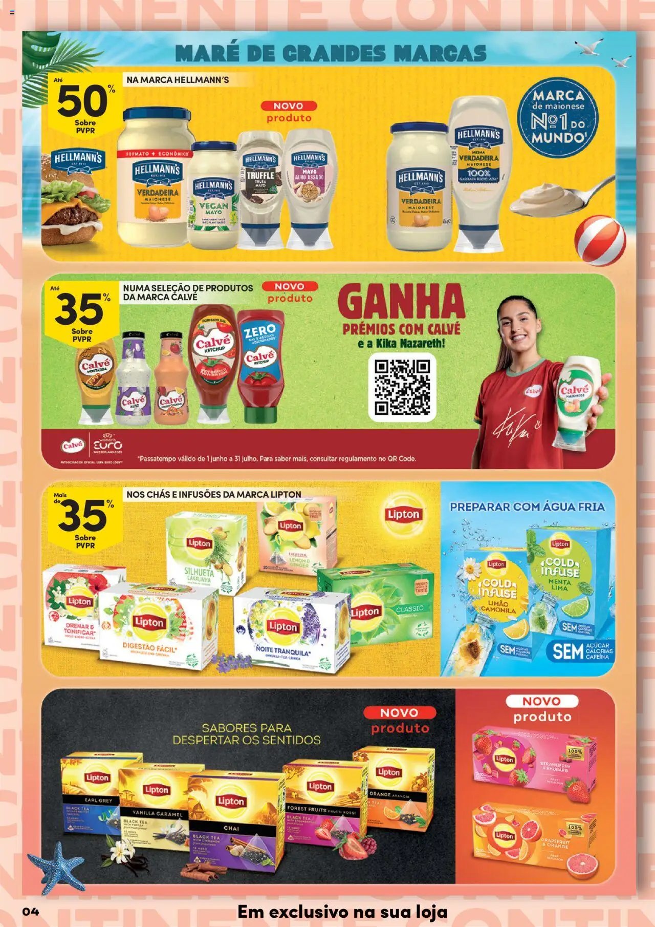 Continente - Unilever: Maré de Grandes Marcas (2025-07-15 - 2025-07-27)