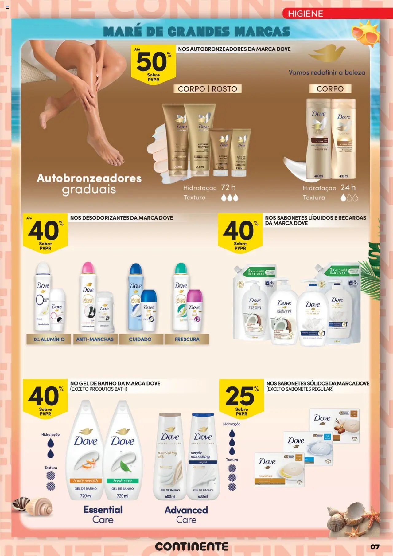 Continente - Unilever: Maré de Grandes Marcas (2025-07-15 - 2025-07-27)