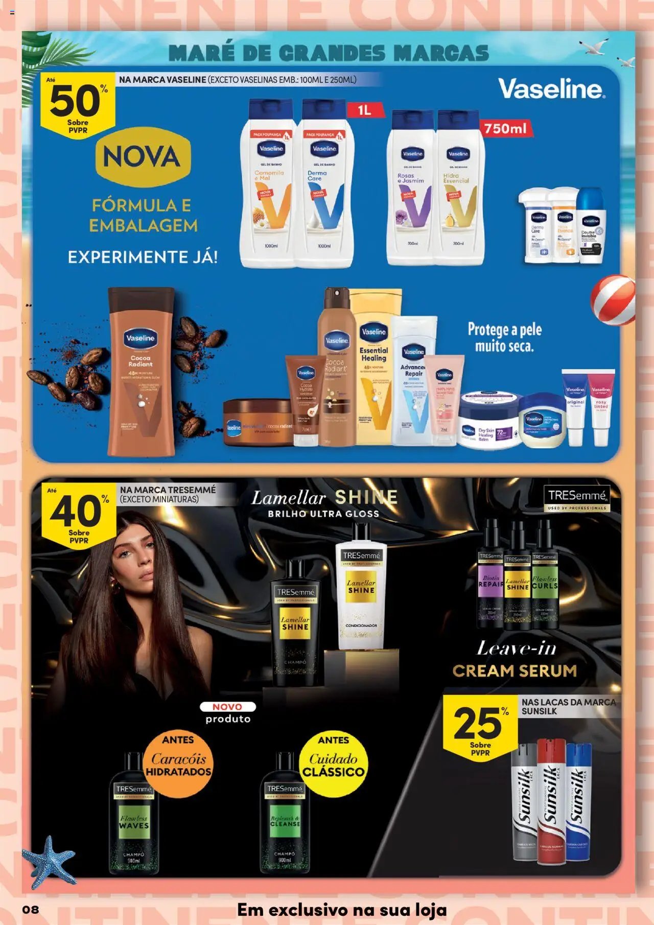 Continente - Unilever: Maré de Grandes Marcas (2025-07-15 - 2025-07-27)