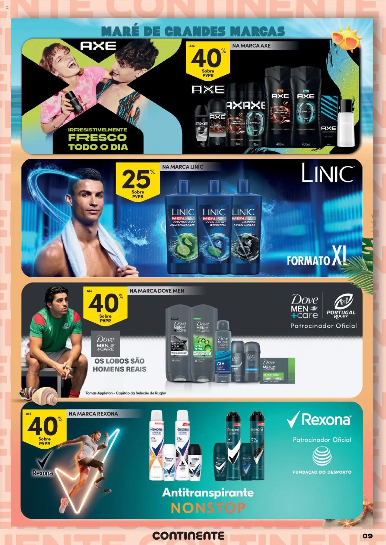 Continente - Unilever: Maré de Grandes Marcas (2025-07-15 - 2025-07-27)