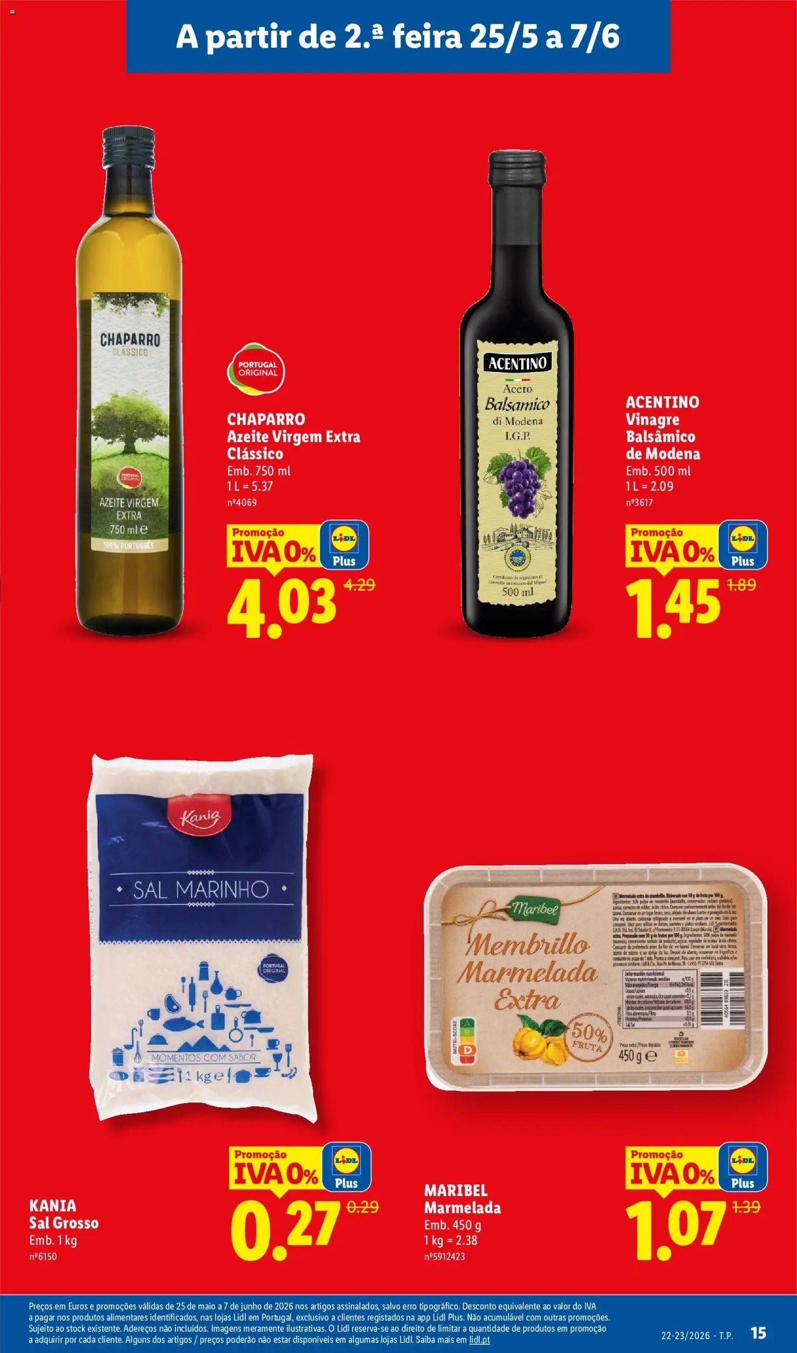 Lidl Folheto Especial Iva 0% (2026-05-25 - 2026-06-07) | 15