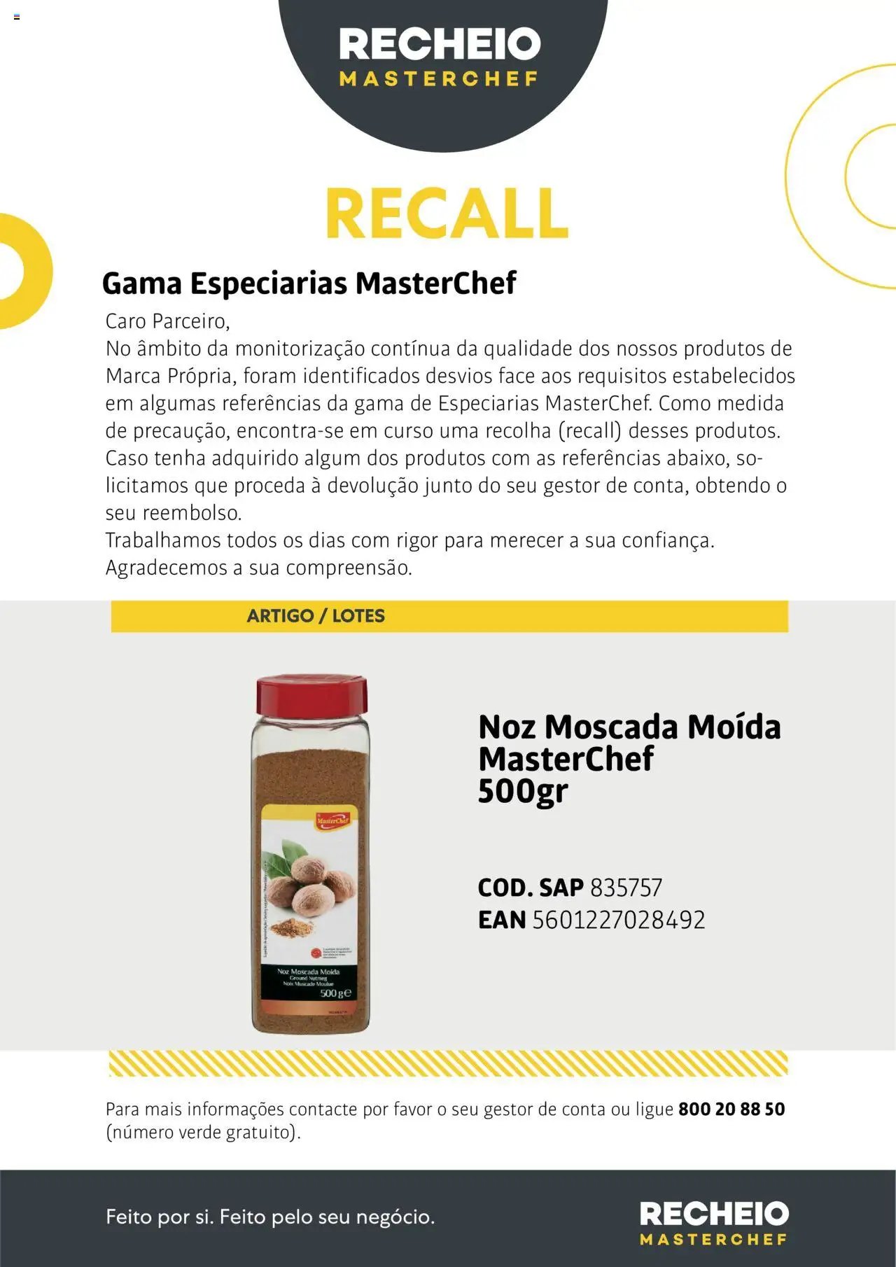 Recheio - Gamas Especiarias Masterchef (2025-07-31 - 2025-12-31) | 1