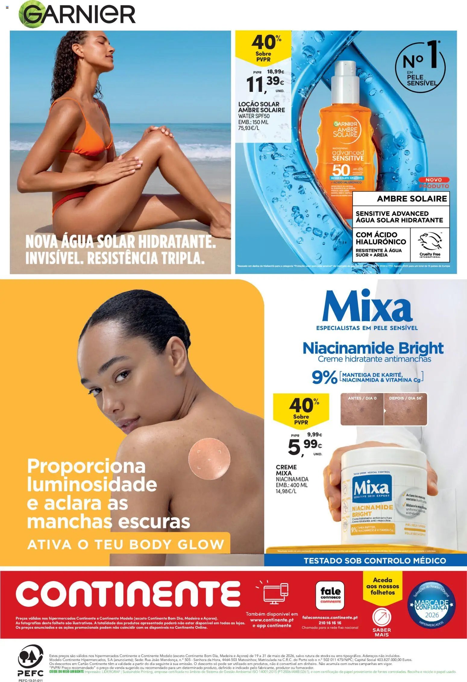 Continente Beleza: Ingridientes para uma pele de verão (2026-05-19 - 2026-05-31) | 28
