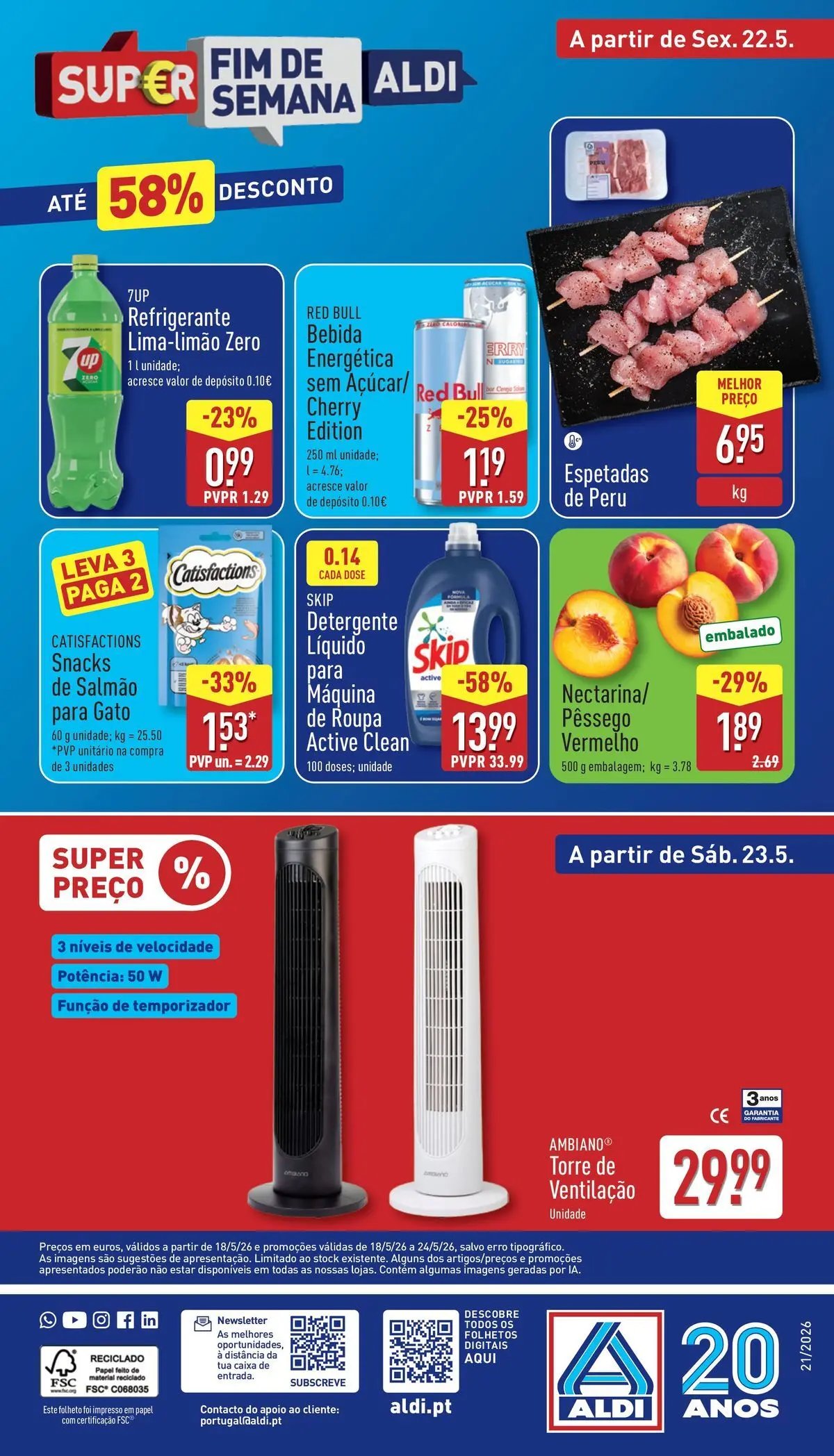 Aldi Folheto Boliqueime	 (2026-05-18 - 2026-05-24) | 38