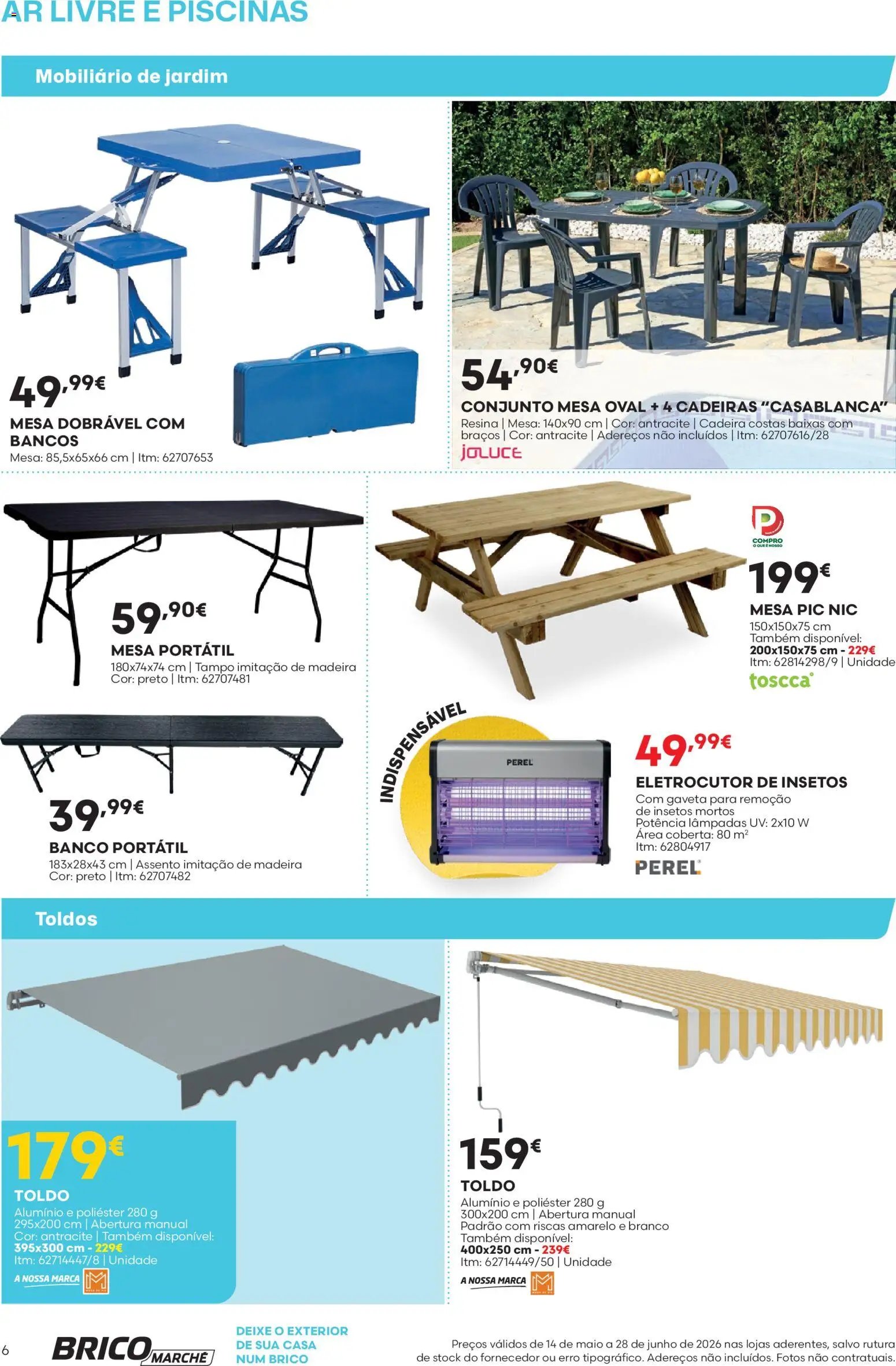 BricoMarché Catálogo Ar Livre e Piscinas - Vila do Conde (2026-05-14 - 2026-05-28) | 6