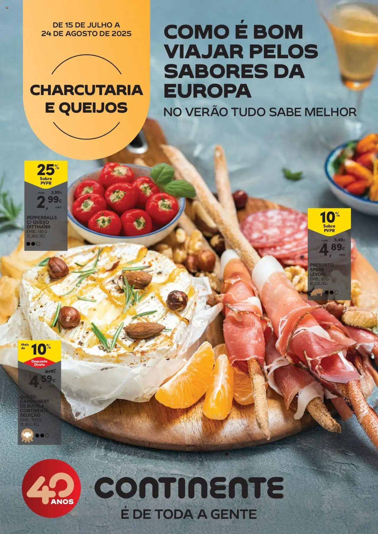 Continente - Charcutaria e Queijos (2025-07-15 - 2025-08-24) | 1