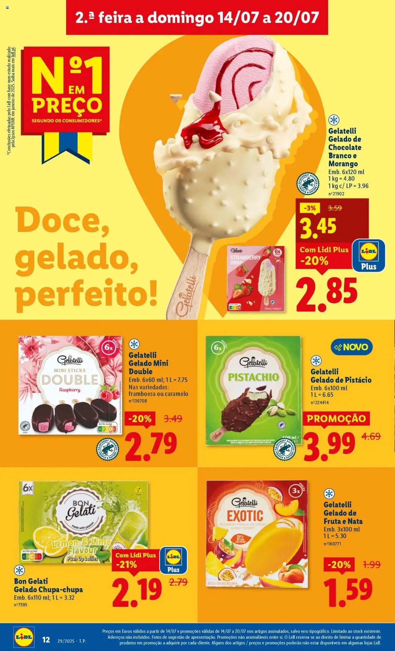 Lidl folheto (2025-07-14 - 2025-07-20)