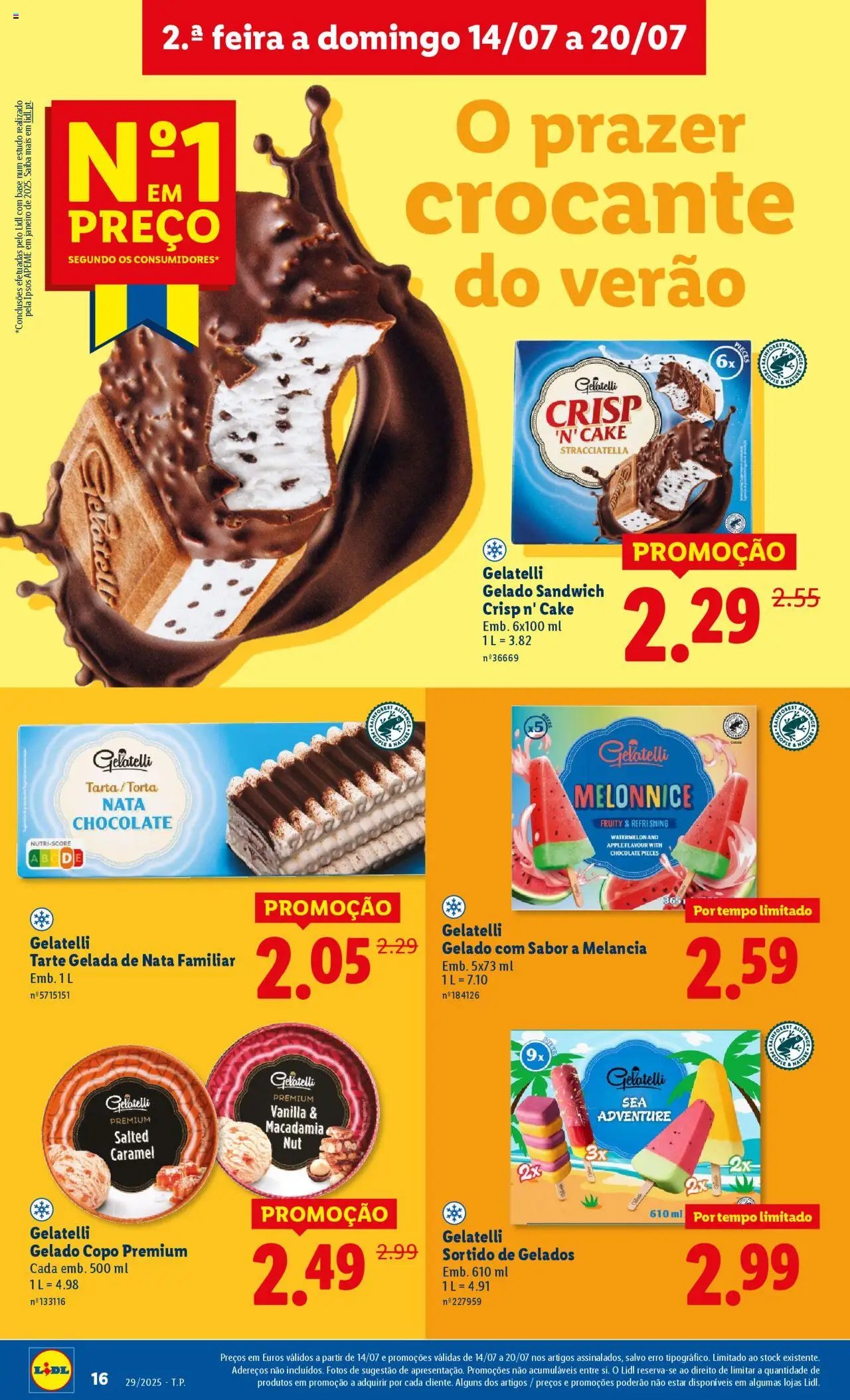 Lidl folheto (2025-07-14 - 2025-07-20)