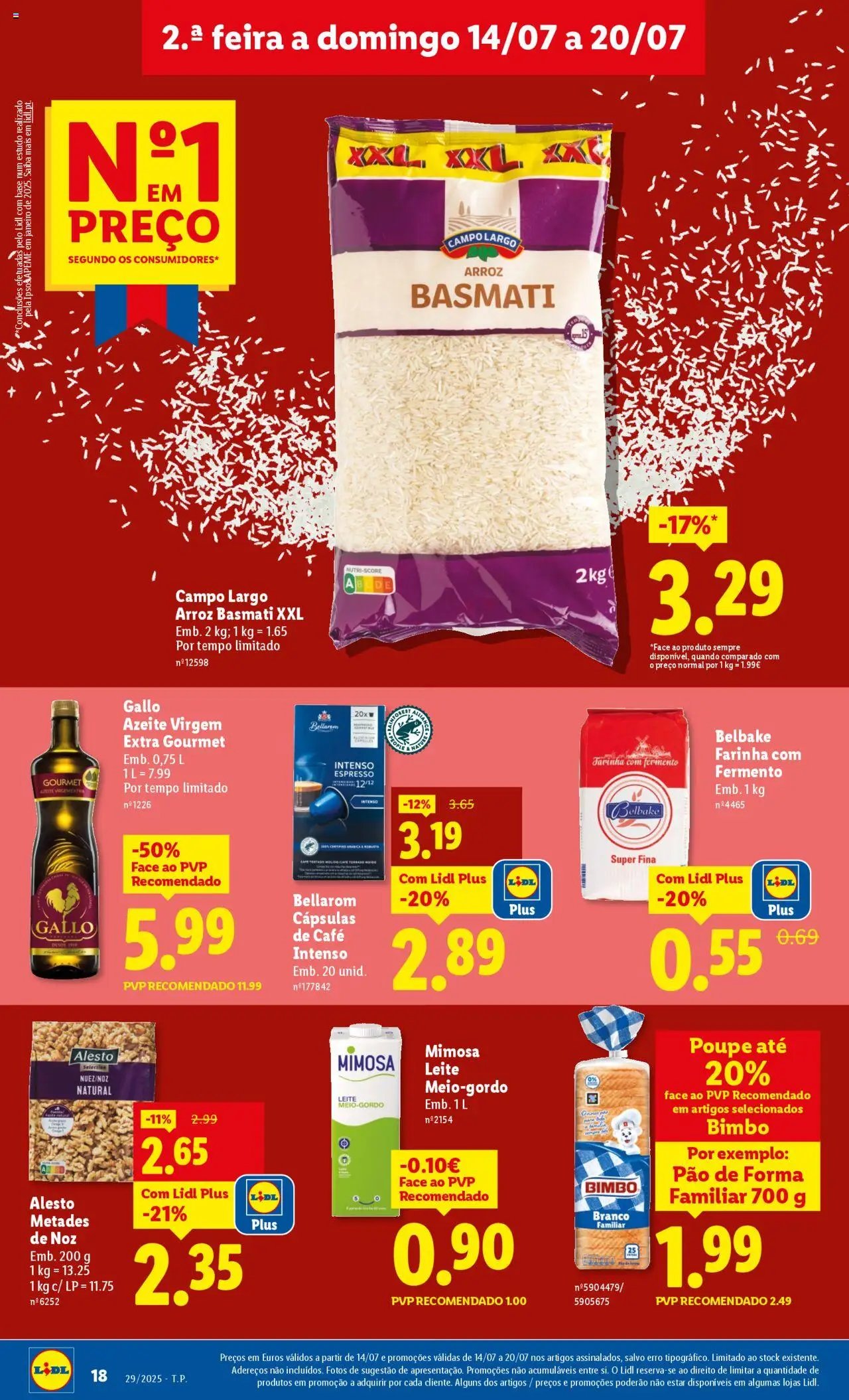 Lidl folheto (2025-07-14 - 2025-07-20)