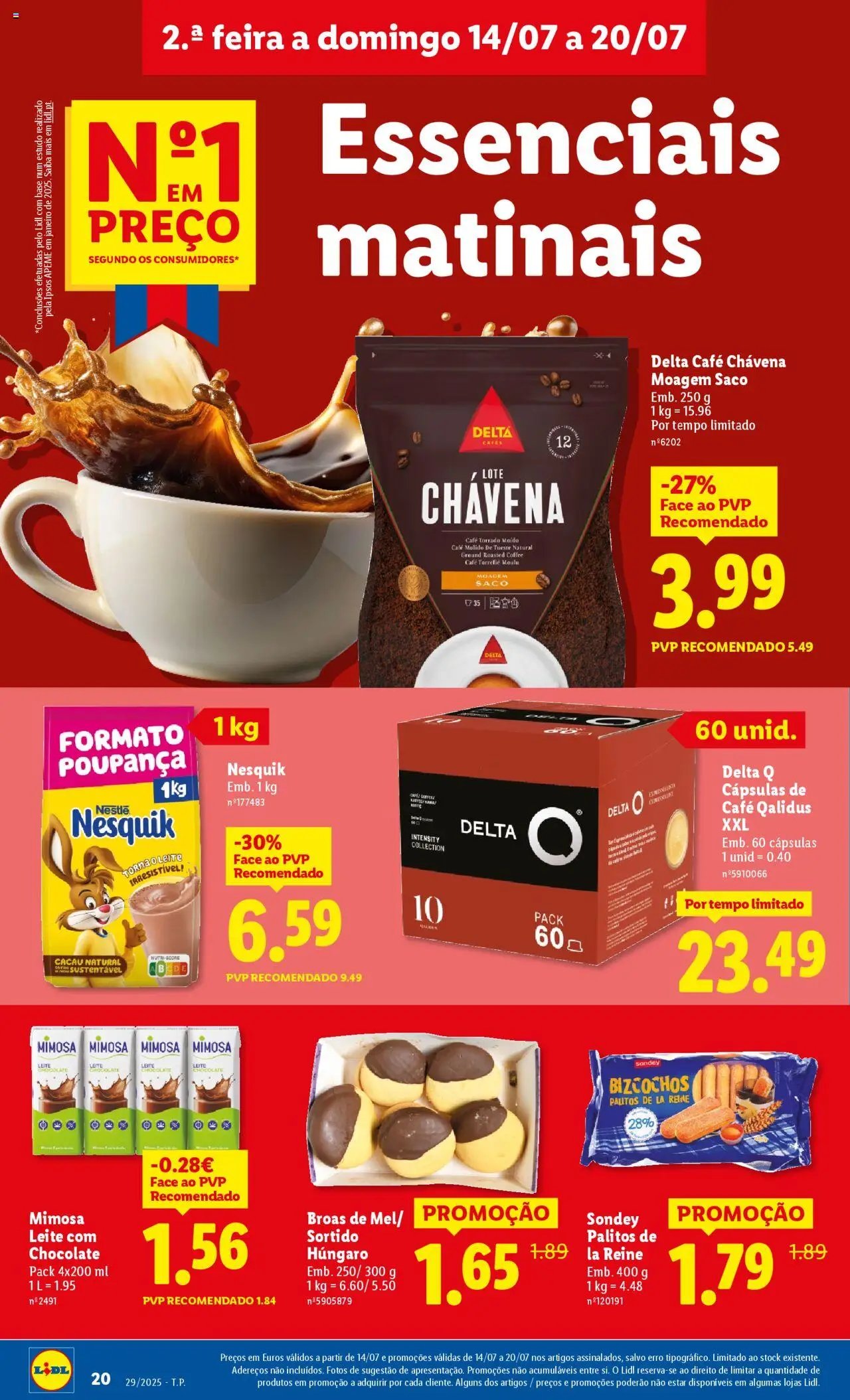 Lidl folheto (2025-07-14 - 2025-07-20)