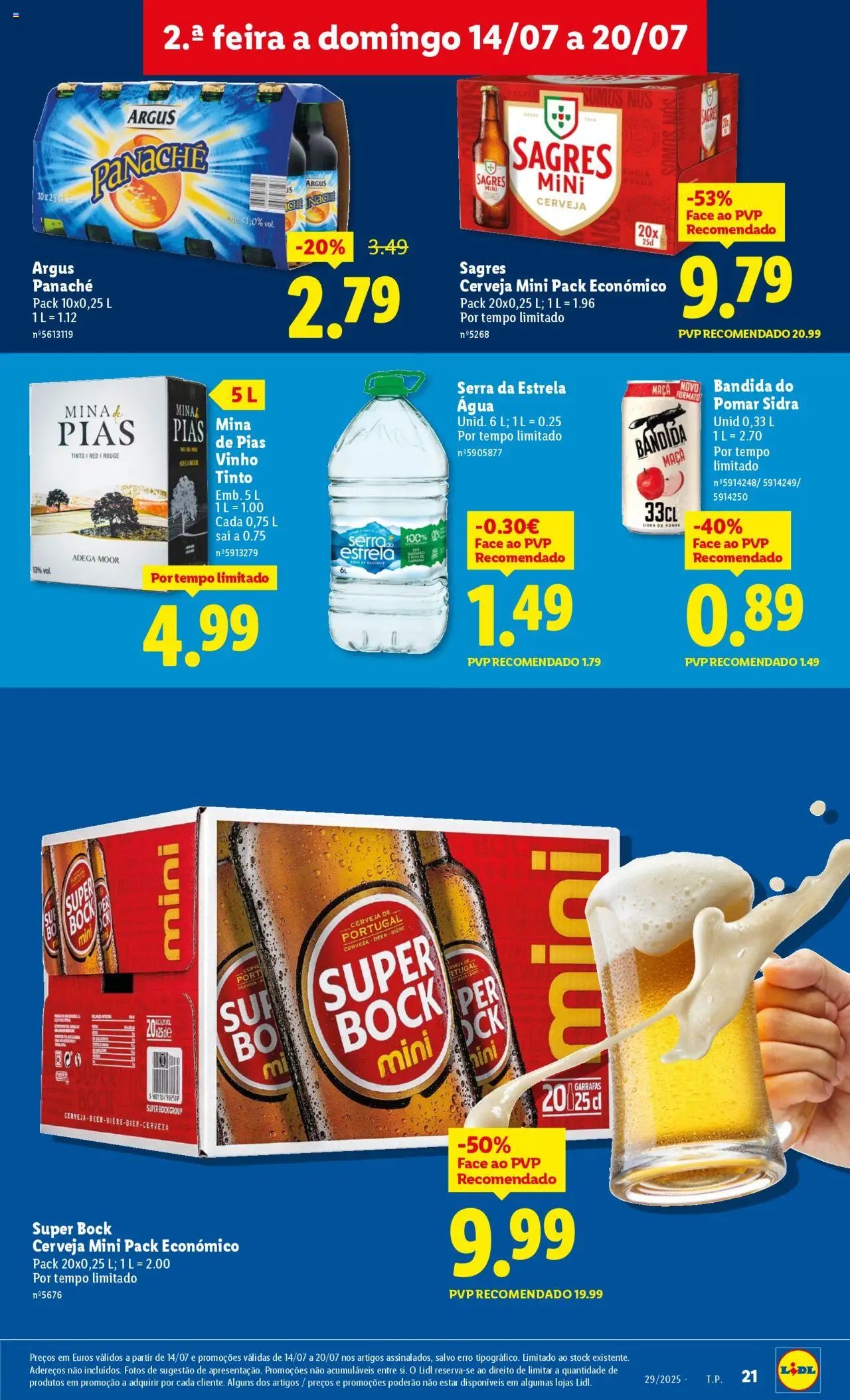 Lidl folheto (2025-07-14 - 2025-07-20)