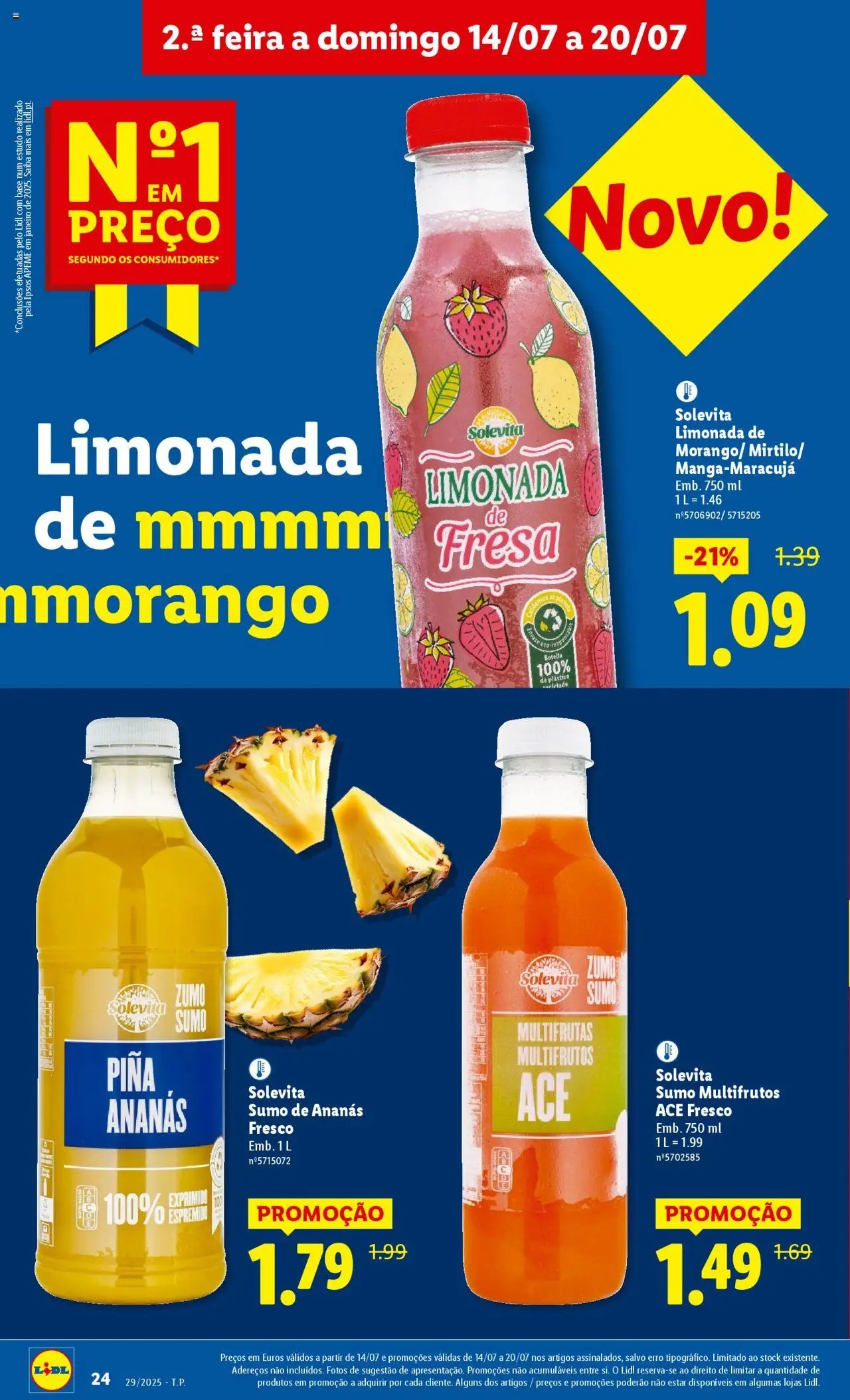 Lidl folheto (2025-07-14 - 2025-07-20)