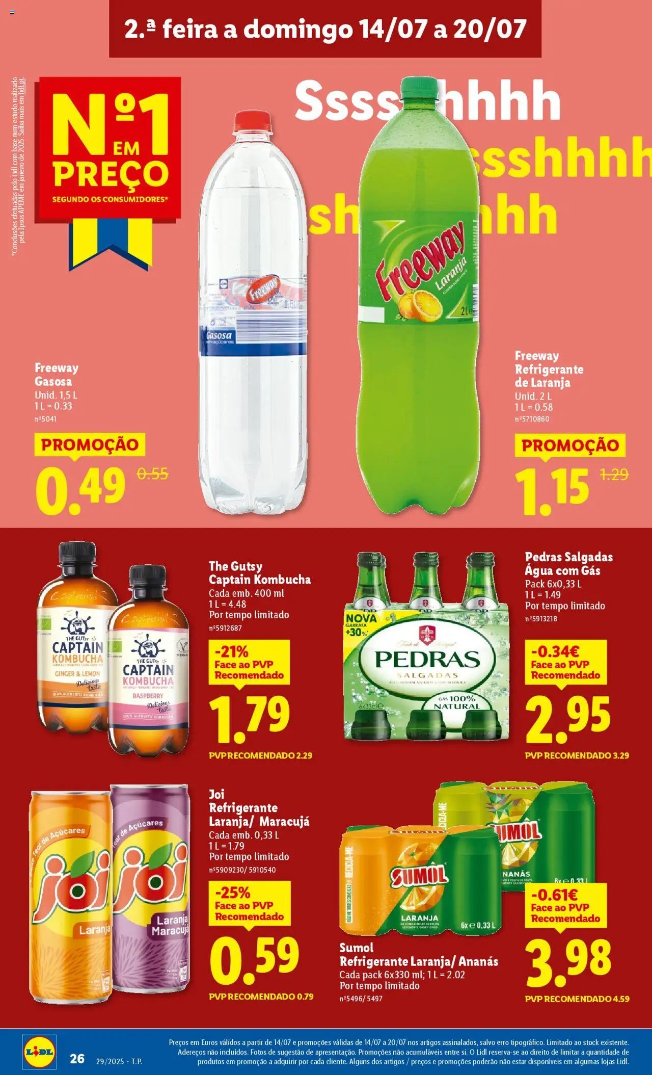 Lidl folheto (2025-07-14 - 2025-07-20)