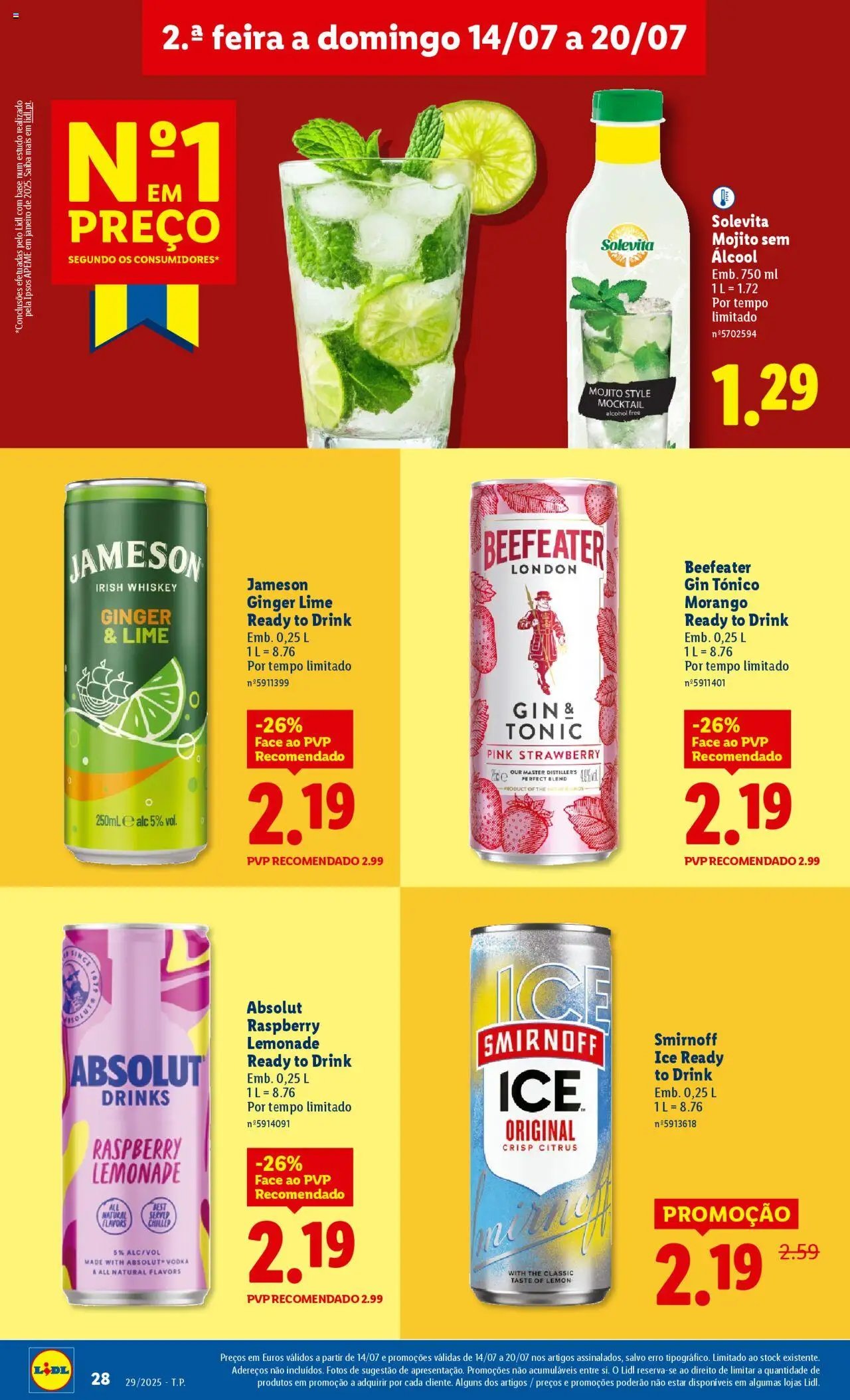 Lidl folheto (2025-07-14 - 2025-07-20)