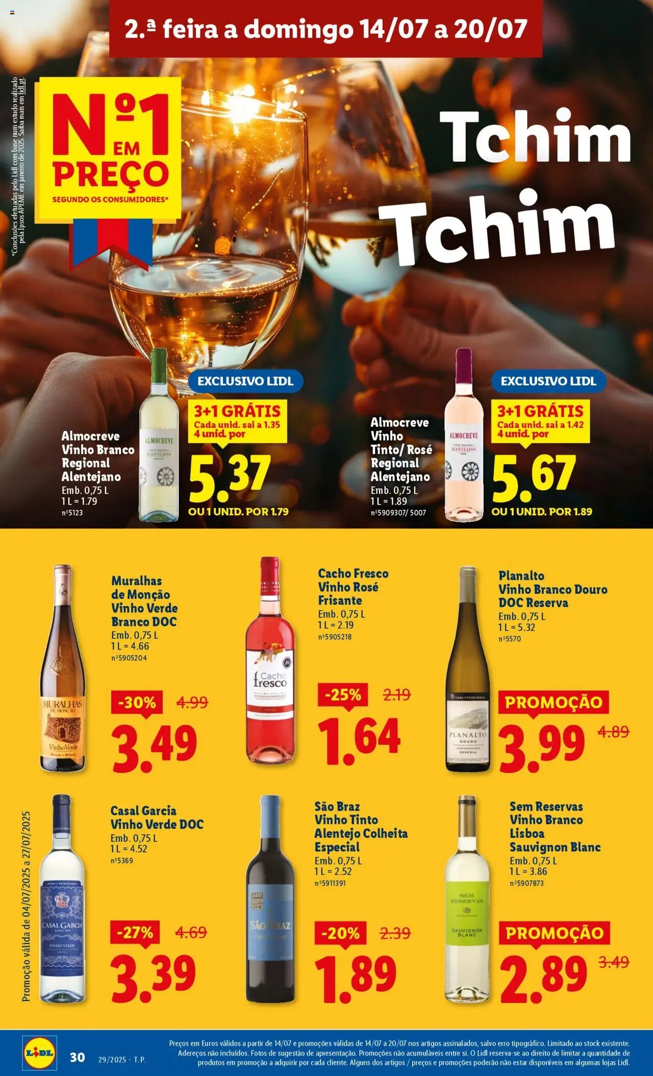 Lidl folheto (2025-07-14 - 2025-07-20)