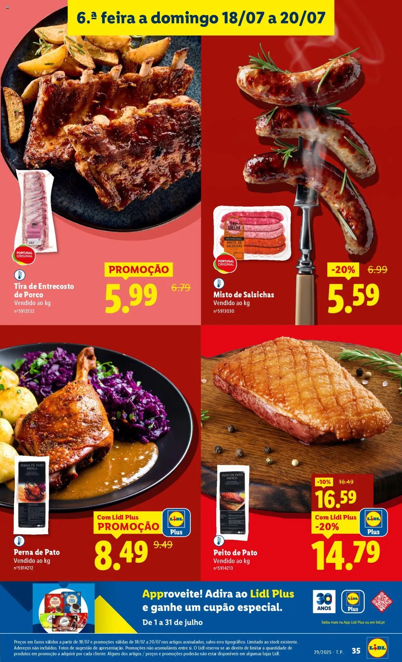Lidl folheto (2025-07-14 - 2025-07-20)