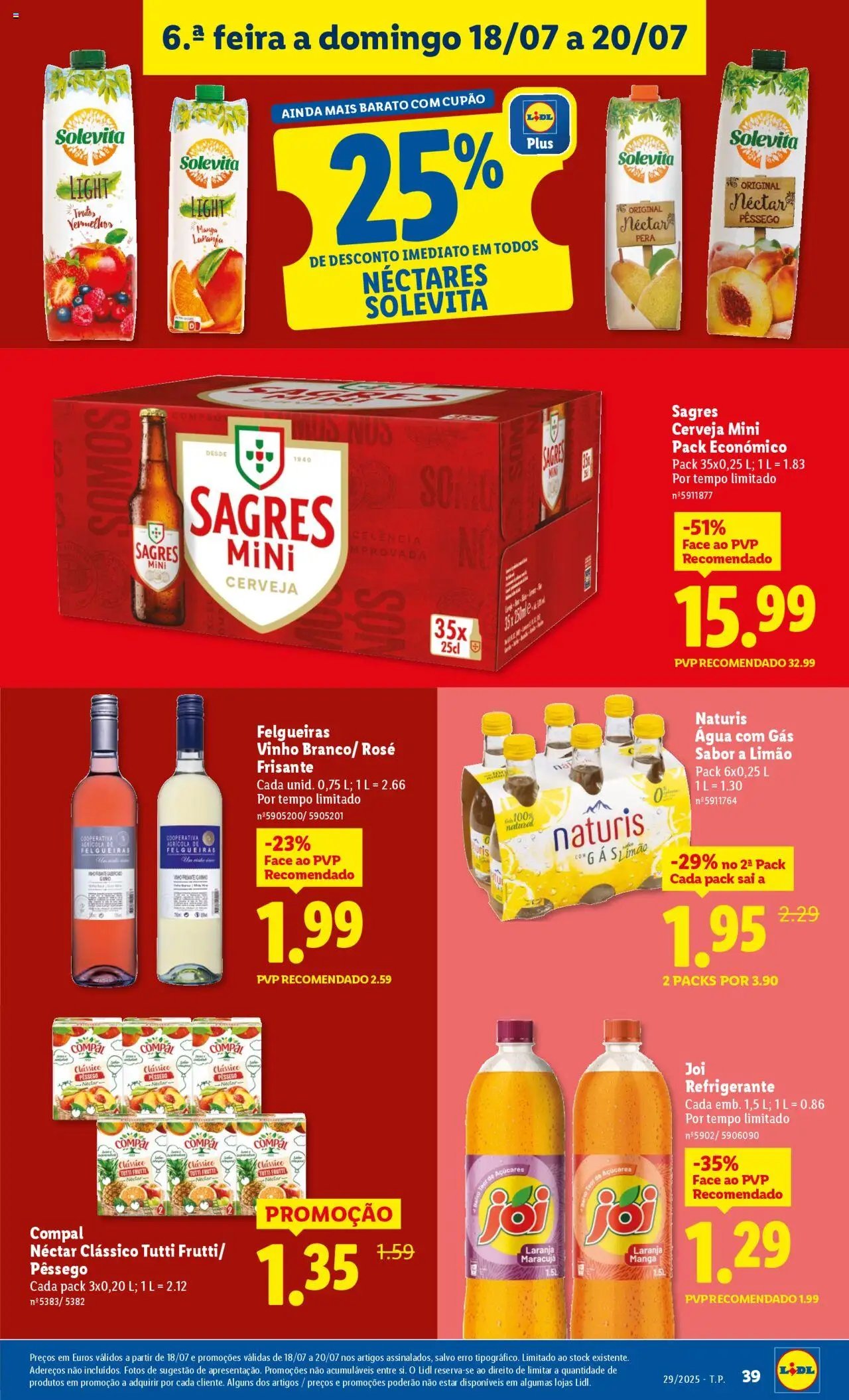 Lidl folheto (2025-07-14 - 2025-07-20)