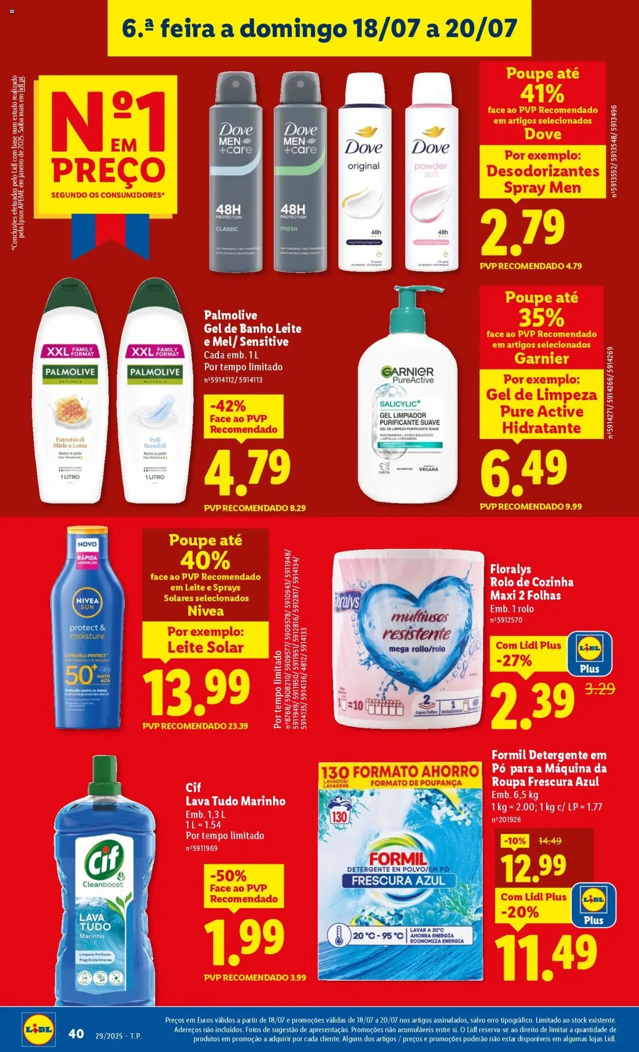 Lidl folheto (2025-07-14 - 2025-07-20)