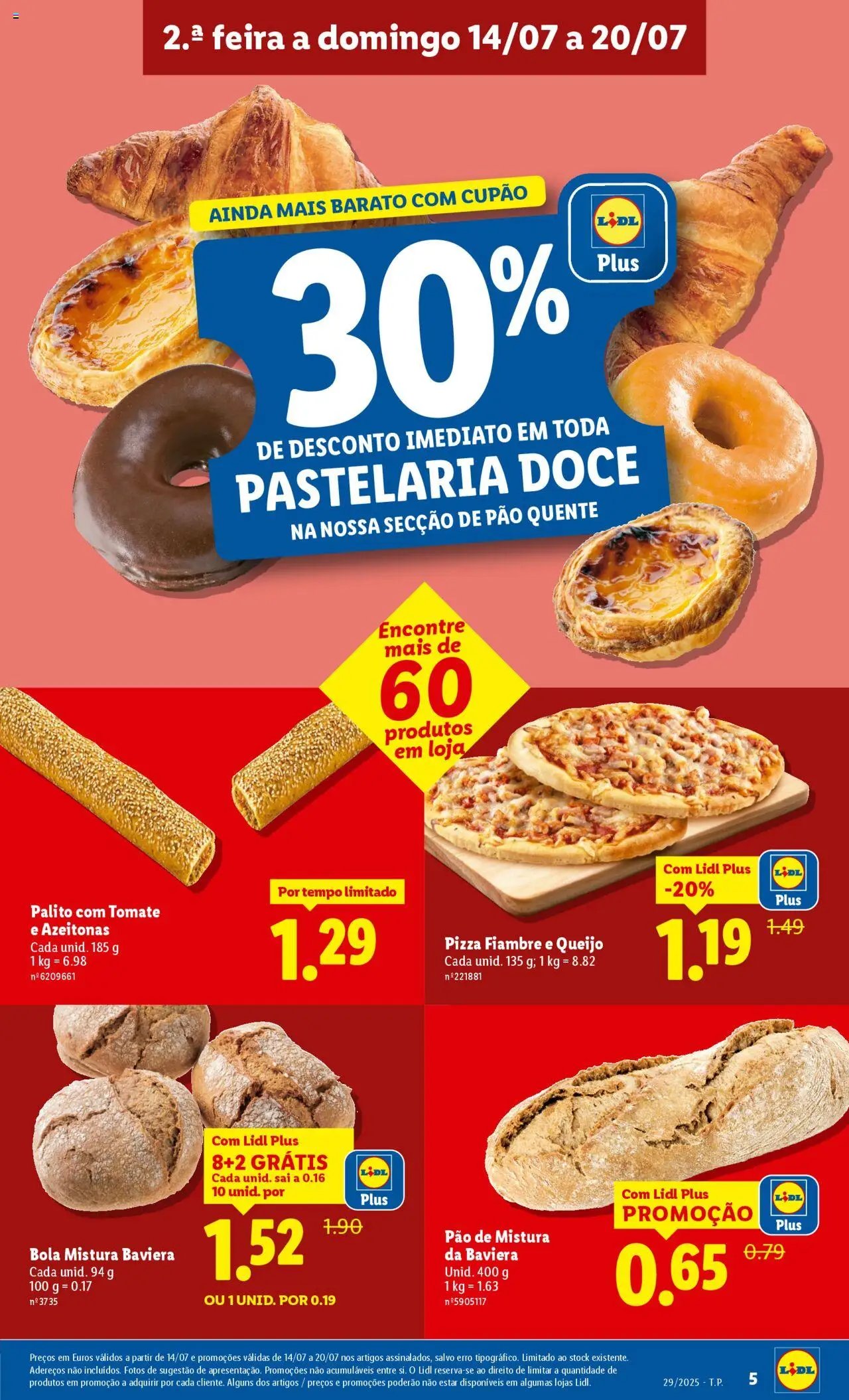 Lidl folheto (2025-07-14 - 2025-07-20)
