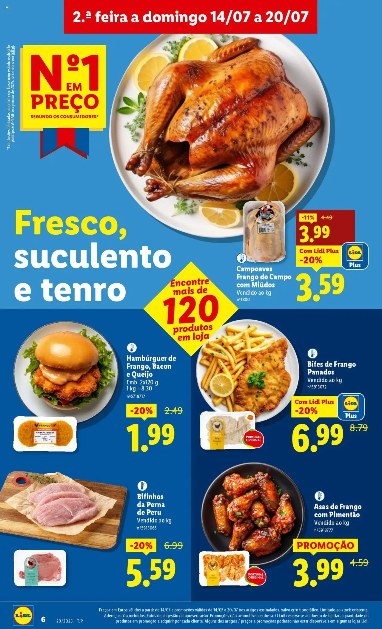 Lidl folheto (2025-07-14 - 2025-07-20)