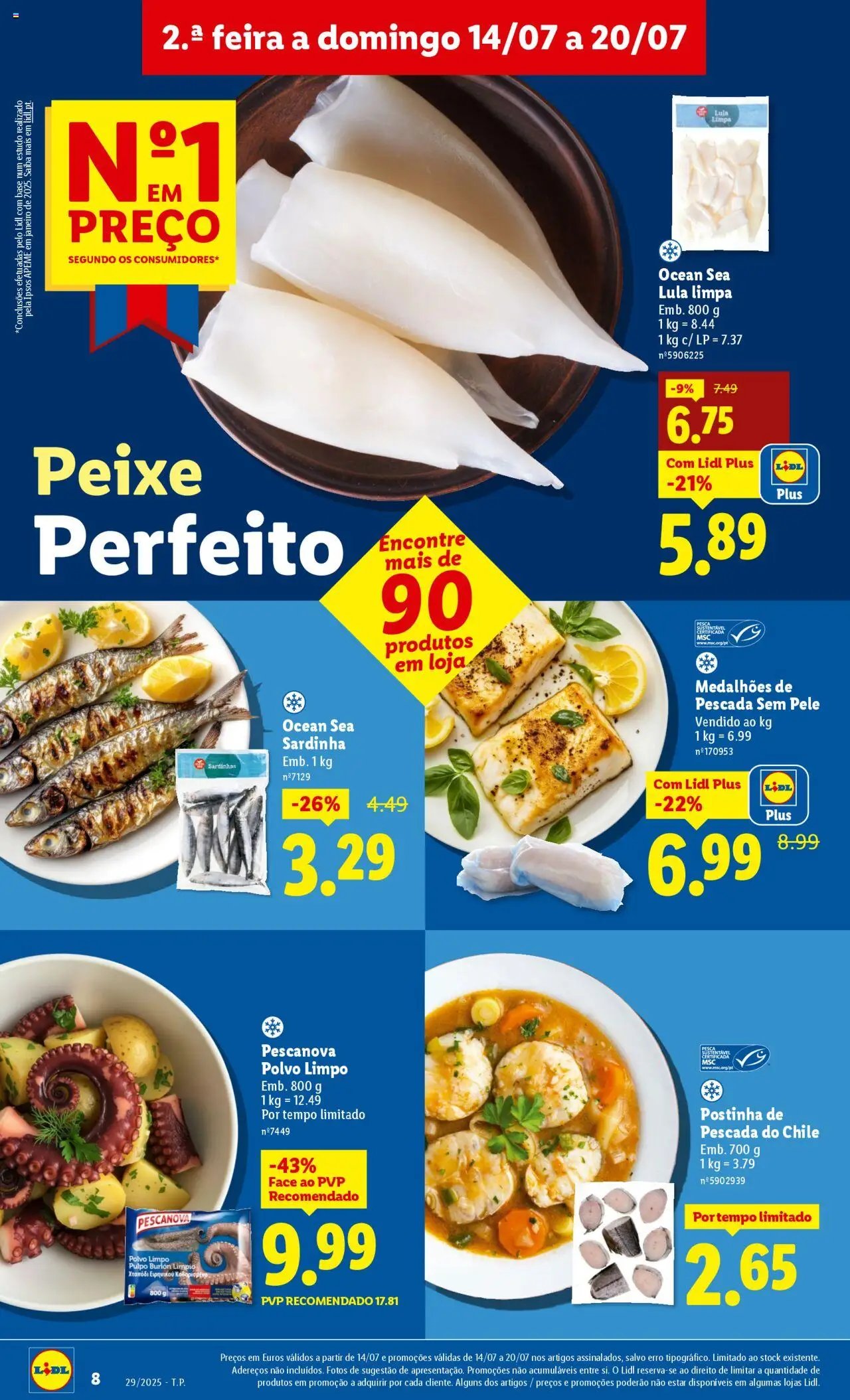 Lidl folheto (2025-07-14 - 2025-07-20)