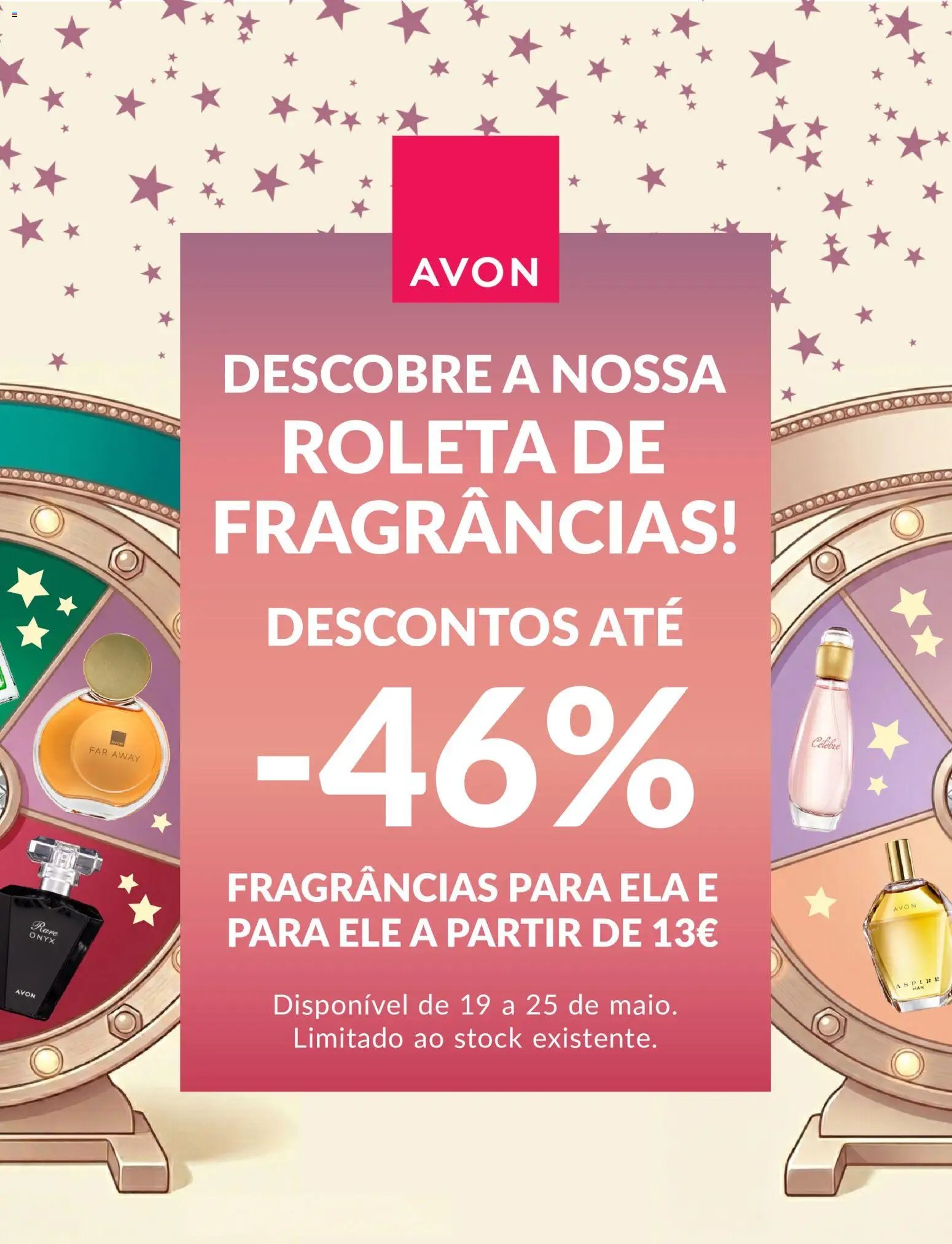 Catálogo AVON Campanha Descobre a nossa roleta de fragrâncias! (2026-05-19 - 2026-05-25) | 1
