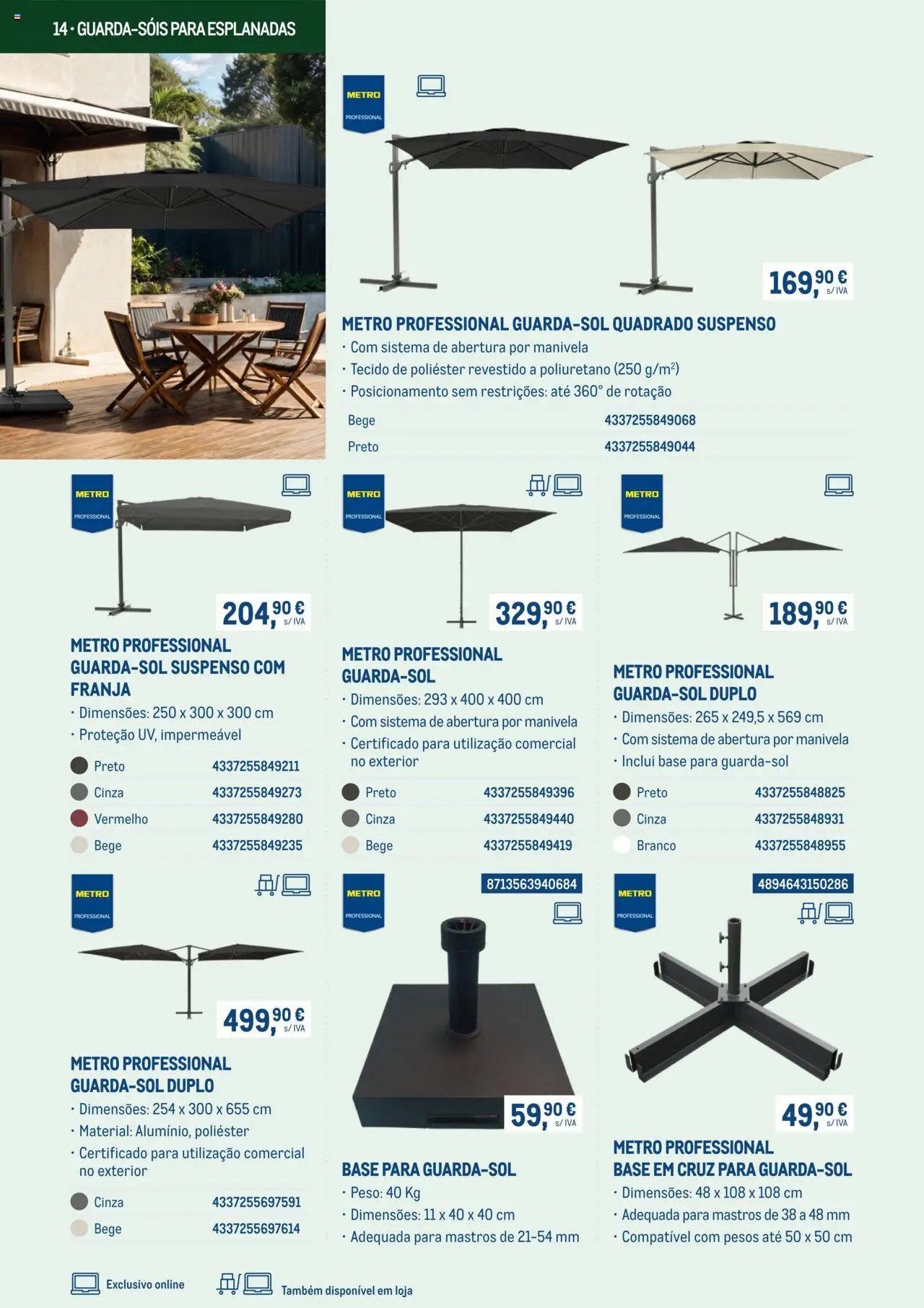 Makro - Mobiliário e equipamento para esplanadas - Catálogo 2025 (2025-03-03 - 2025-12-31)