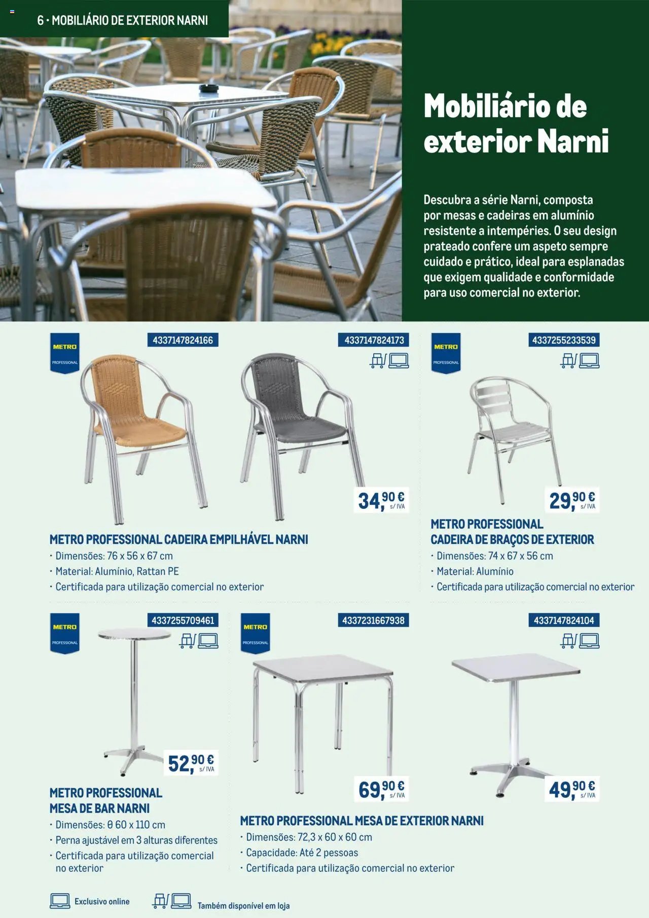 Makro - Mobiliário e equipamento para esplanadas - Catálogo 2025 (2025-03-03 - 2025-12-31)