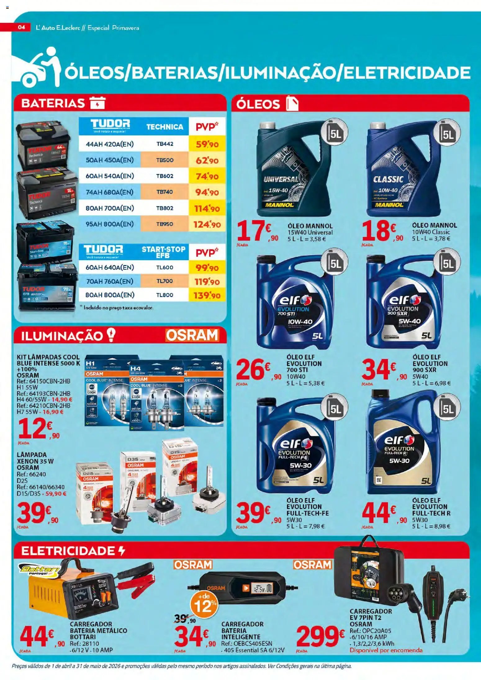 E.Leclerc folheto Auto (2026-04-01 - 2026-05-31) | 4
