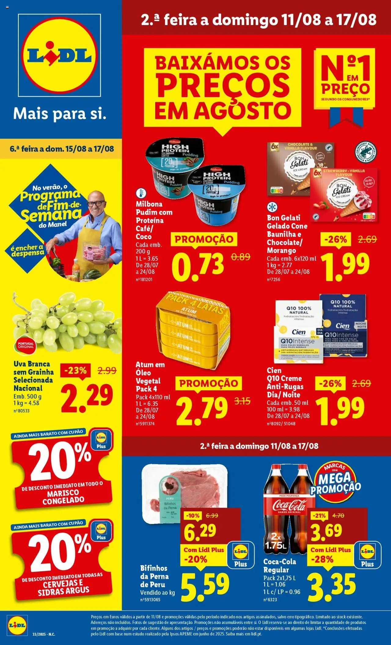 Lidl folheto (2025-08-11 - 2025-08-17) | 1