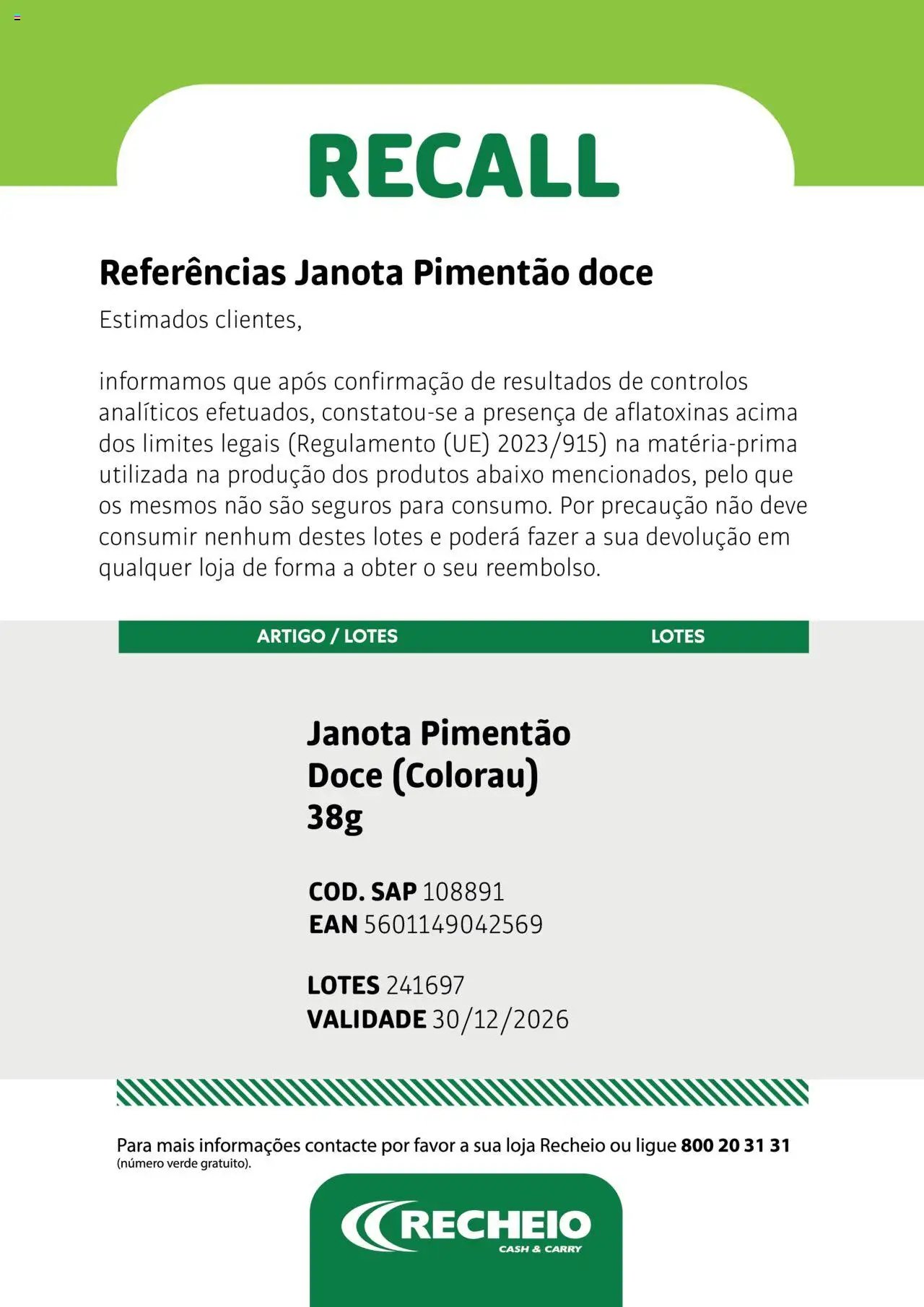 Recheio - Atenção Recall (2025-04-24 - 2026-12-30) | 3