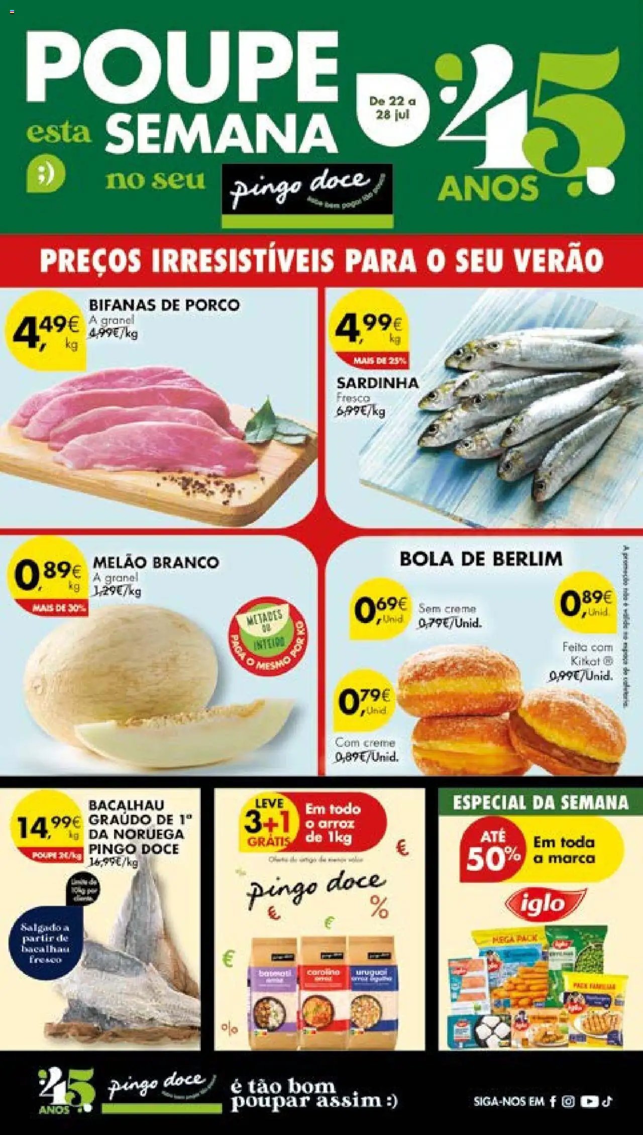 Pingo Doce folheto (2025-07-22 - 2025-07-28) | 1