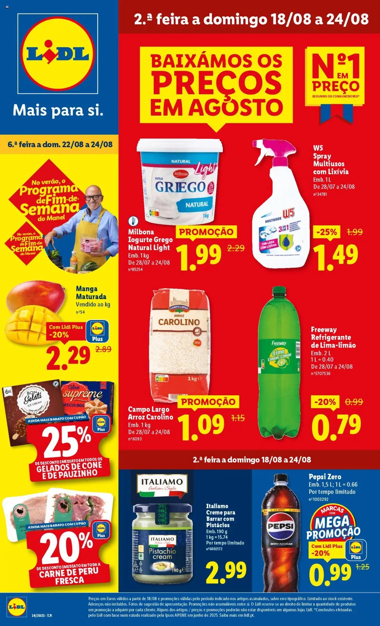 Lidl folheto (2025-08-18 - 2025-08-24) | 1