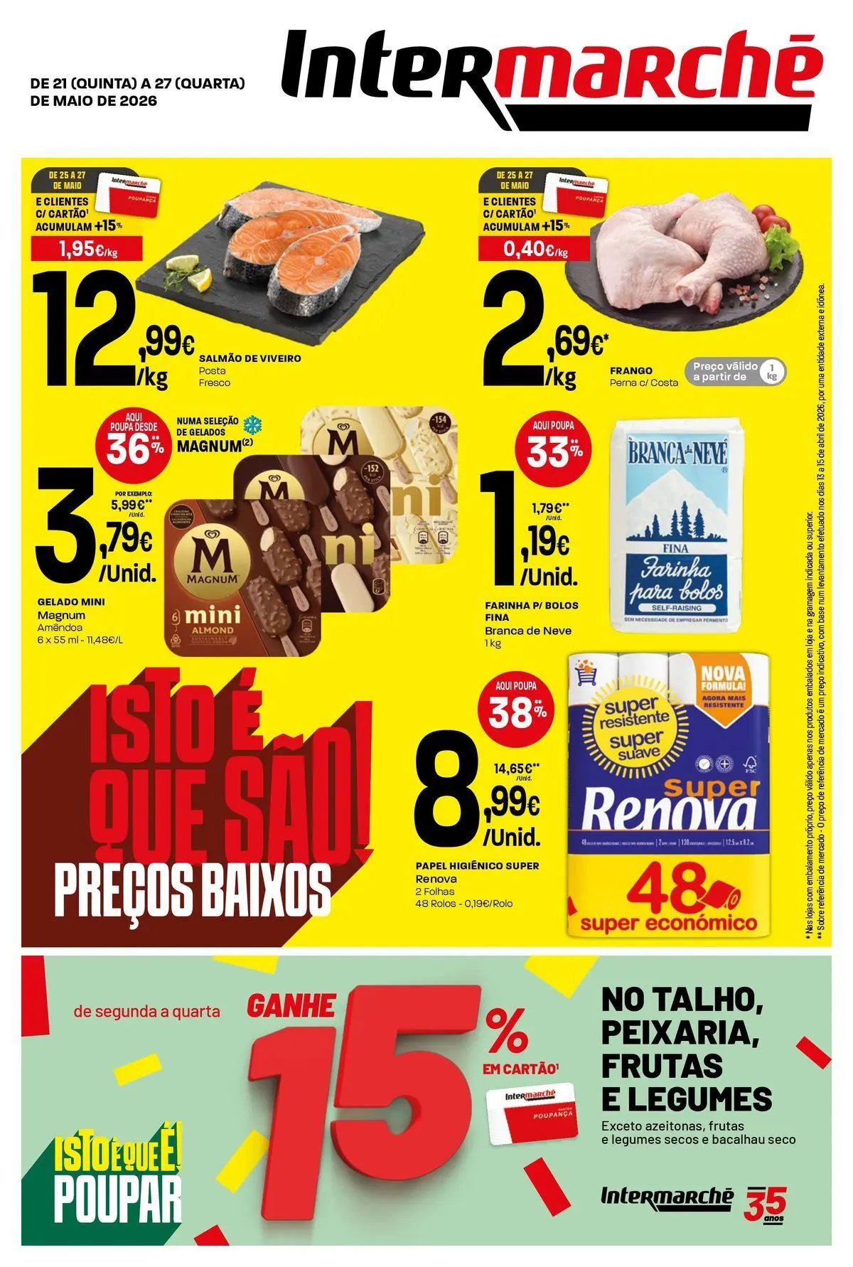 Intermarché - Isto é que são preços BAIXOS! (2026-05-21 - 2026-05-27) | 1