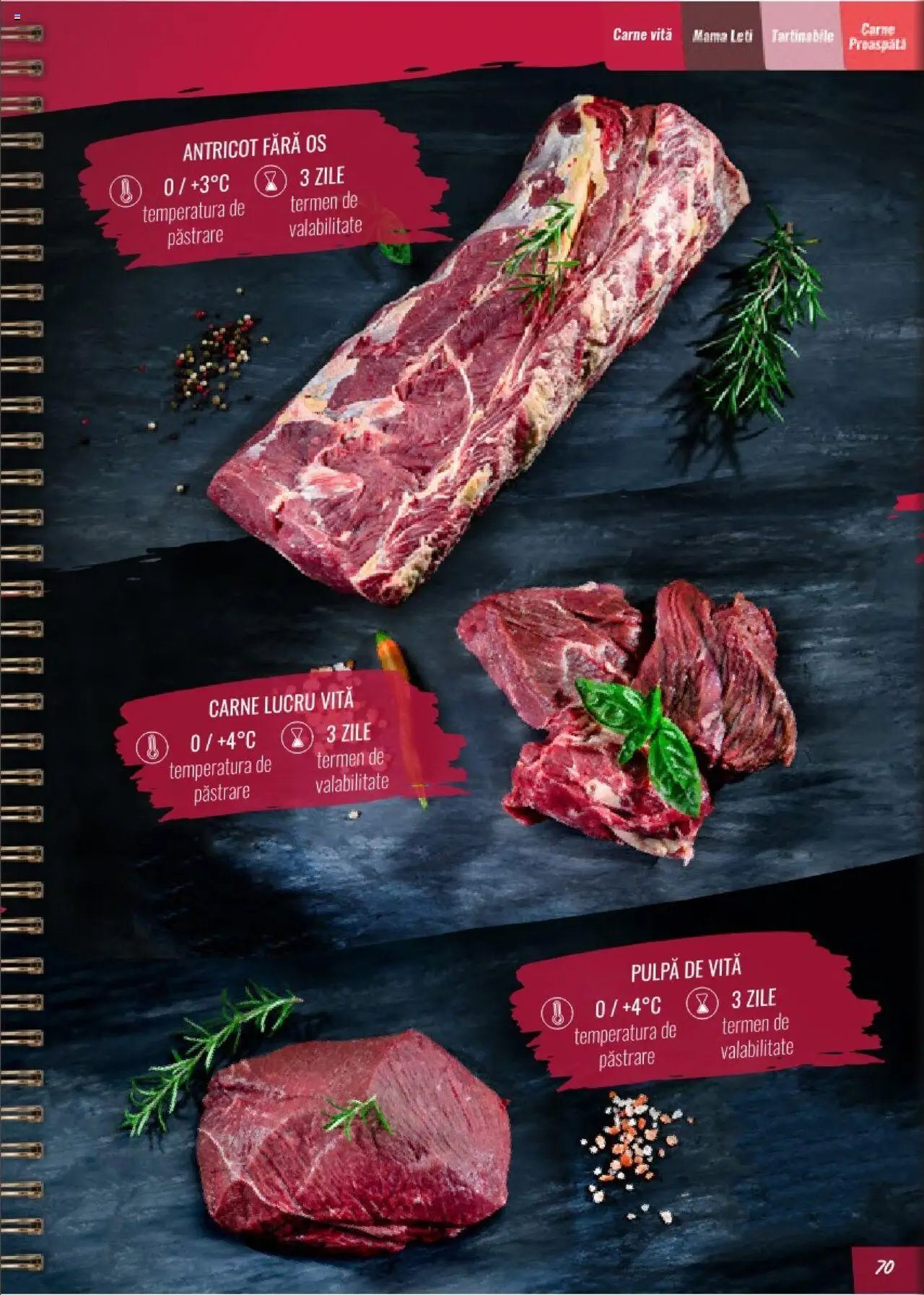 Sergiana catalog - Carne de vită