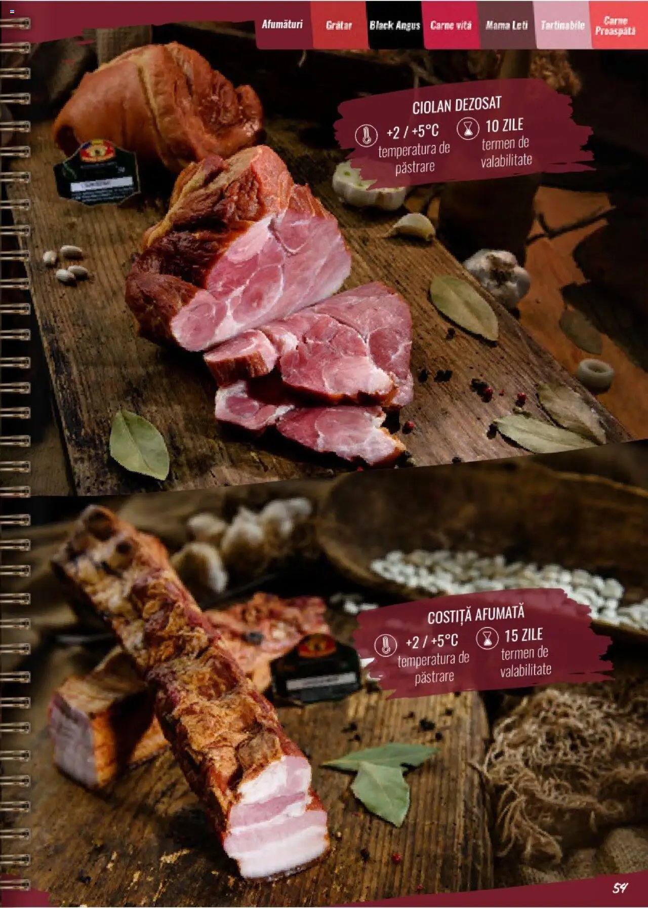 Sergiana catalog - Bunătățuri afumate